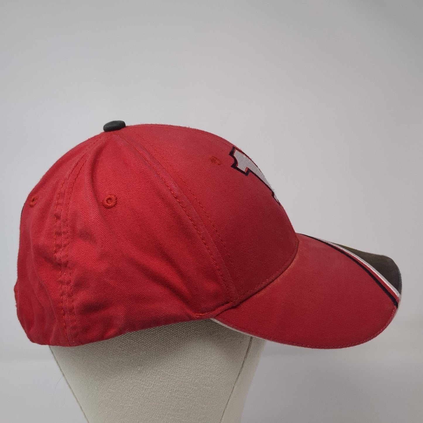 #1 Martin Truex Jr. Strapback Hat Red One Size Bass Pro Shops 6 Panel