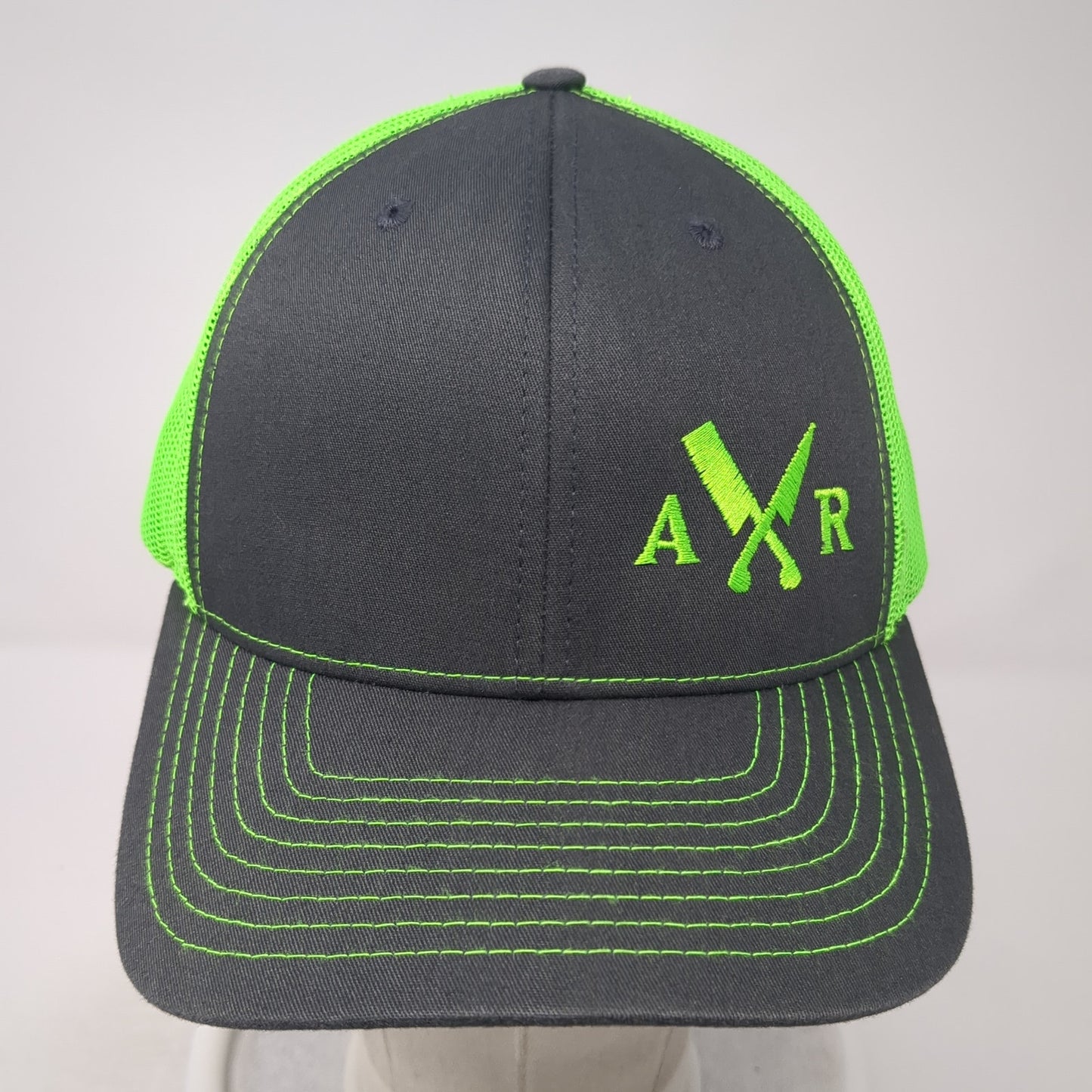 AXR Snapback Trucker Hat Multicolor One Size Adjustable Mesh Back Richardson