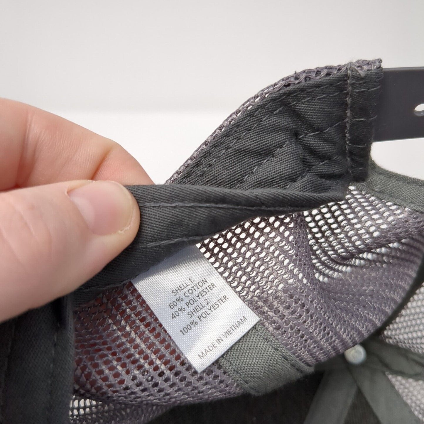 GO Orthodontics Snapback Trucker Hat Black M/L Mesh Back Richardson