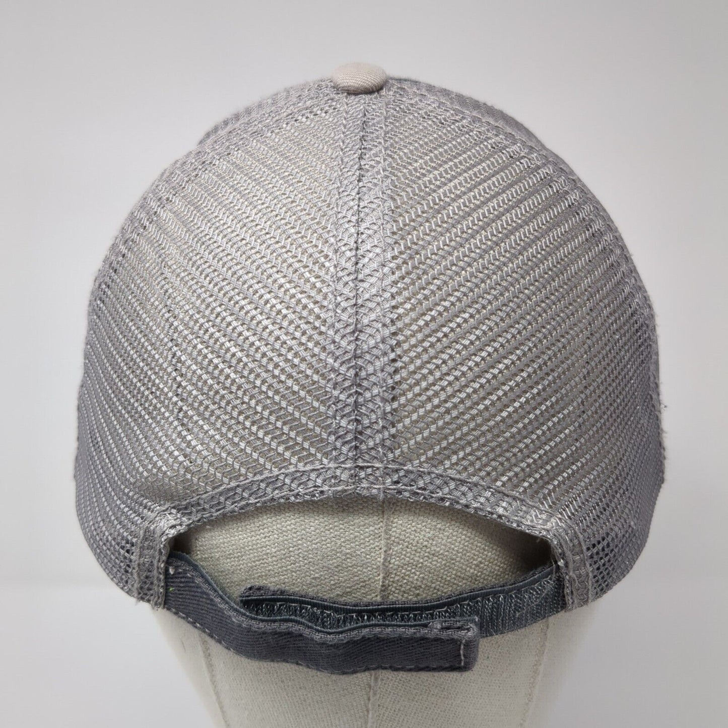 AS Agri-Stor Strapback Mesh Back Trucker Hat Gray One Size HG 6 Panel