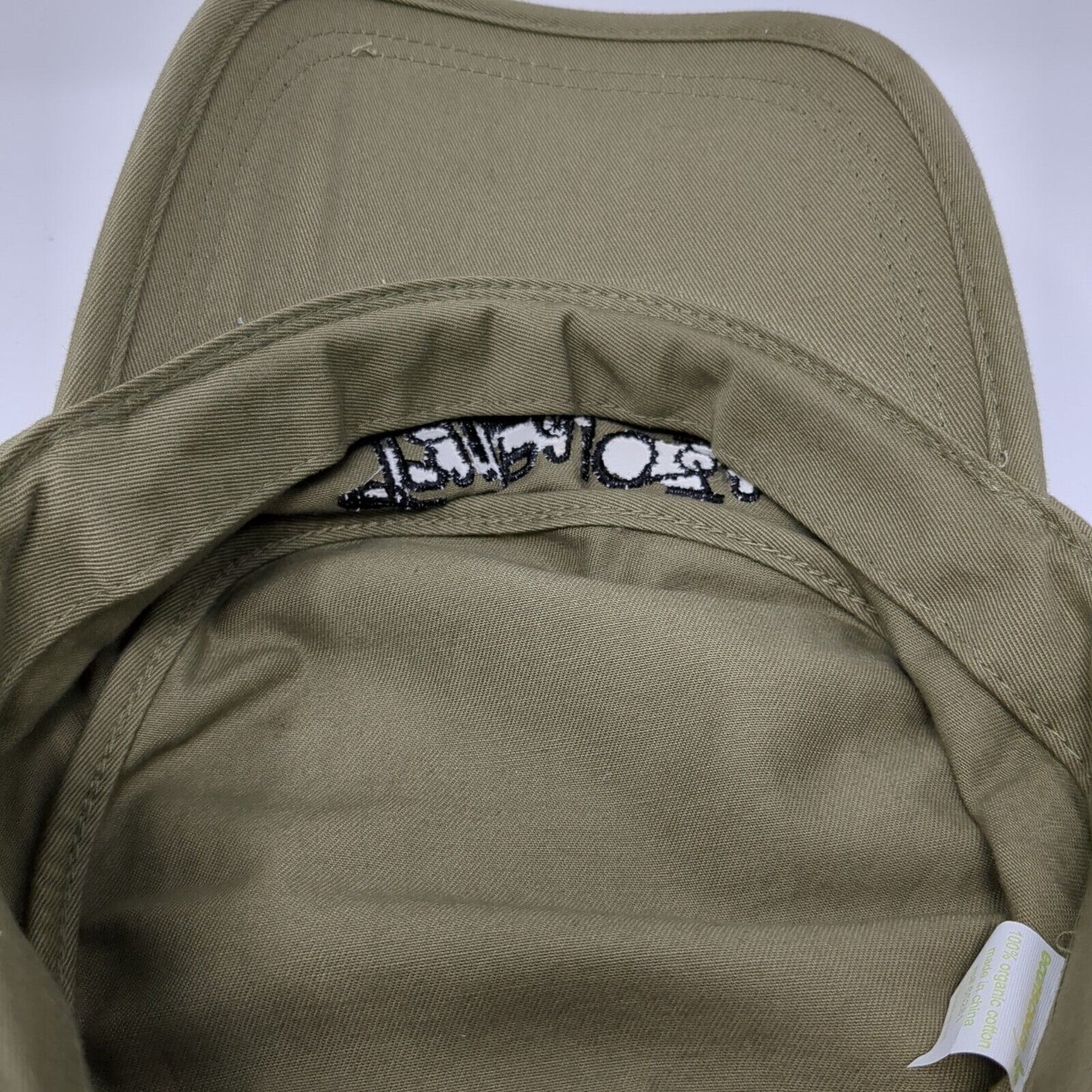 Trailpalooza Slideback Cadet Army Hat Tan One Size Adjustable Econscious