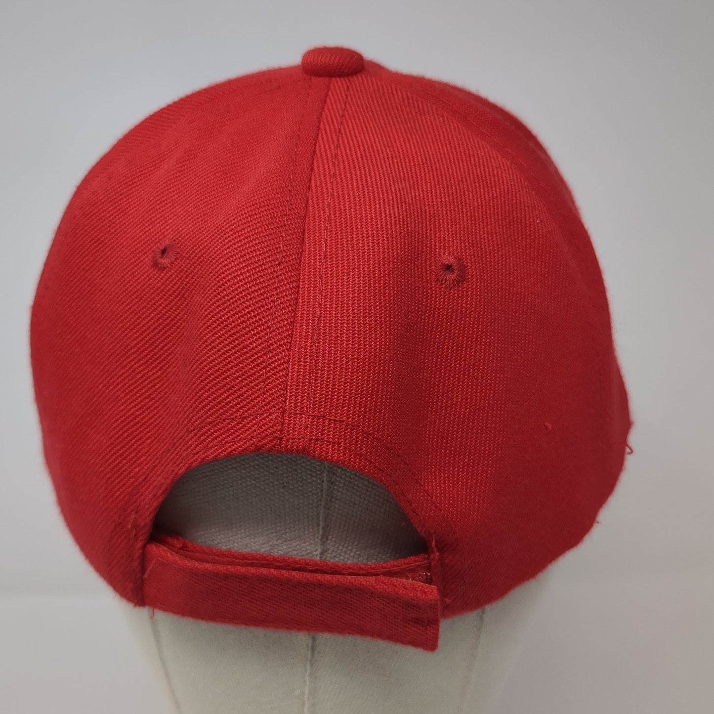 Trump 2024 Take America Back Strapback Hat Red One Size Embroidered
