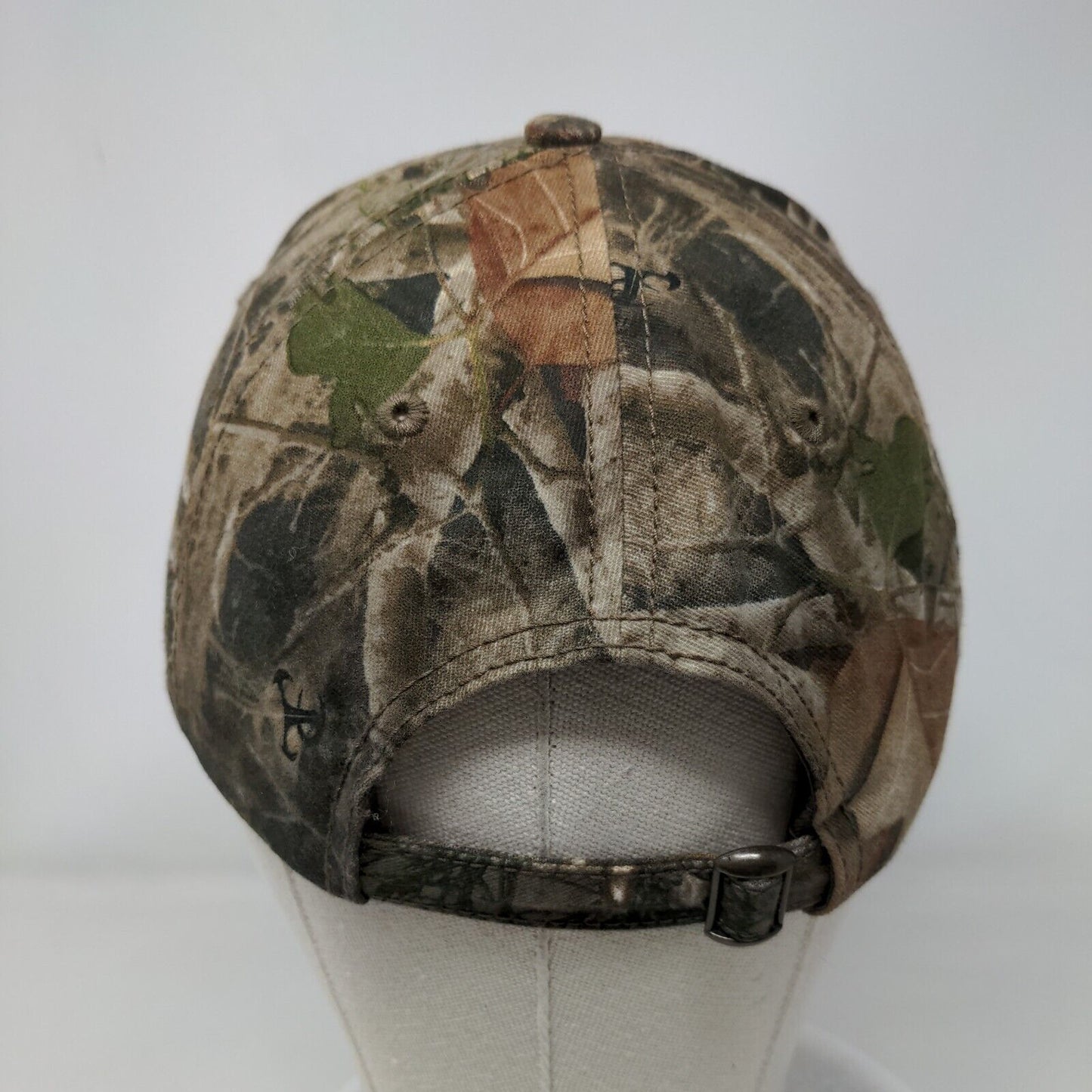Bass Pro Shops Est. 1972 Slideback Hat Camouflage OSFA Embroidered Gone Fishing