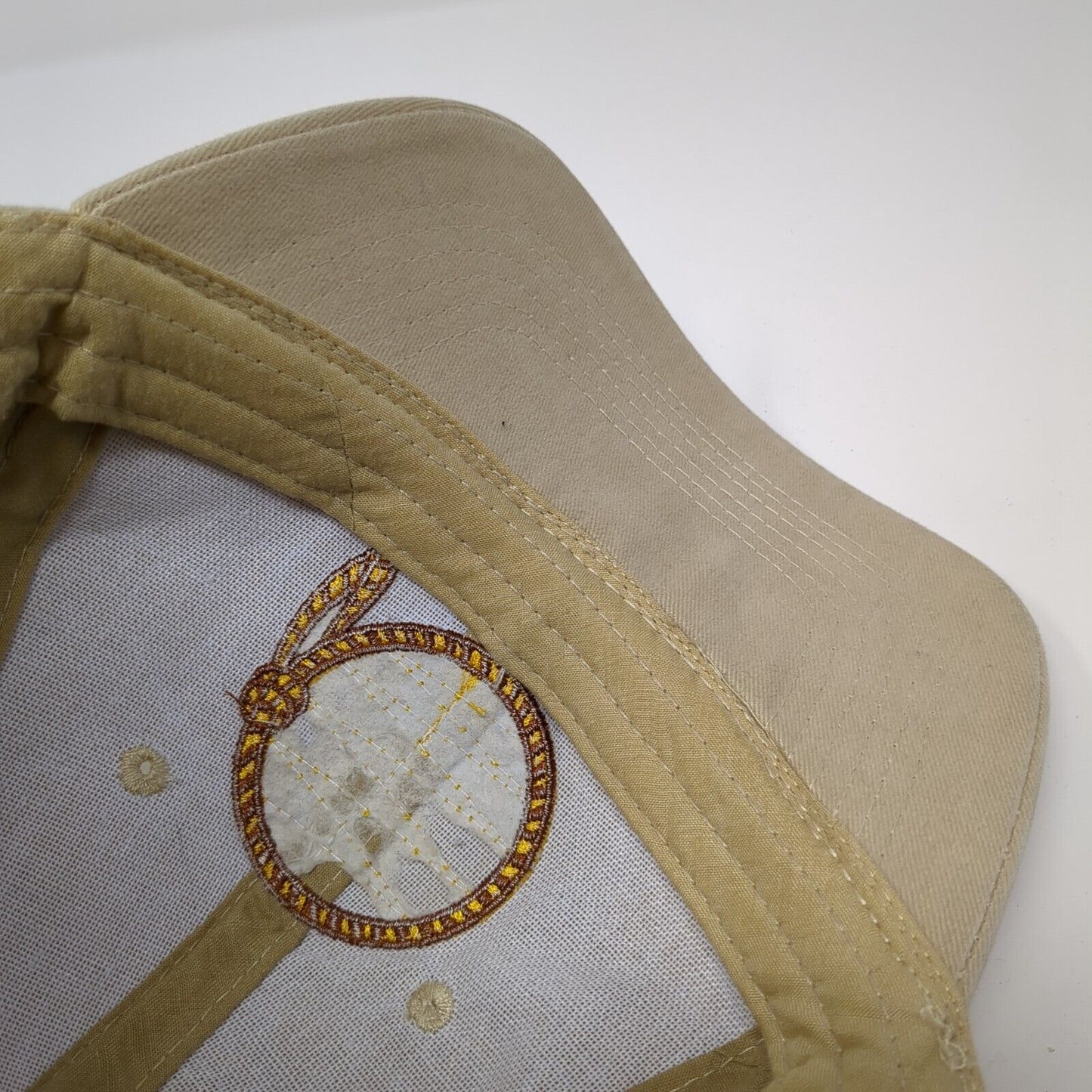 CAL Ranch Stores 50th Anniversary Georgia Boot Slideback Hat Tan OS Adjustable