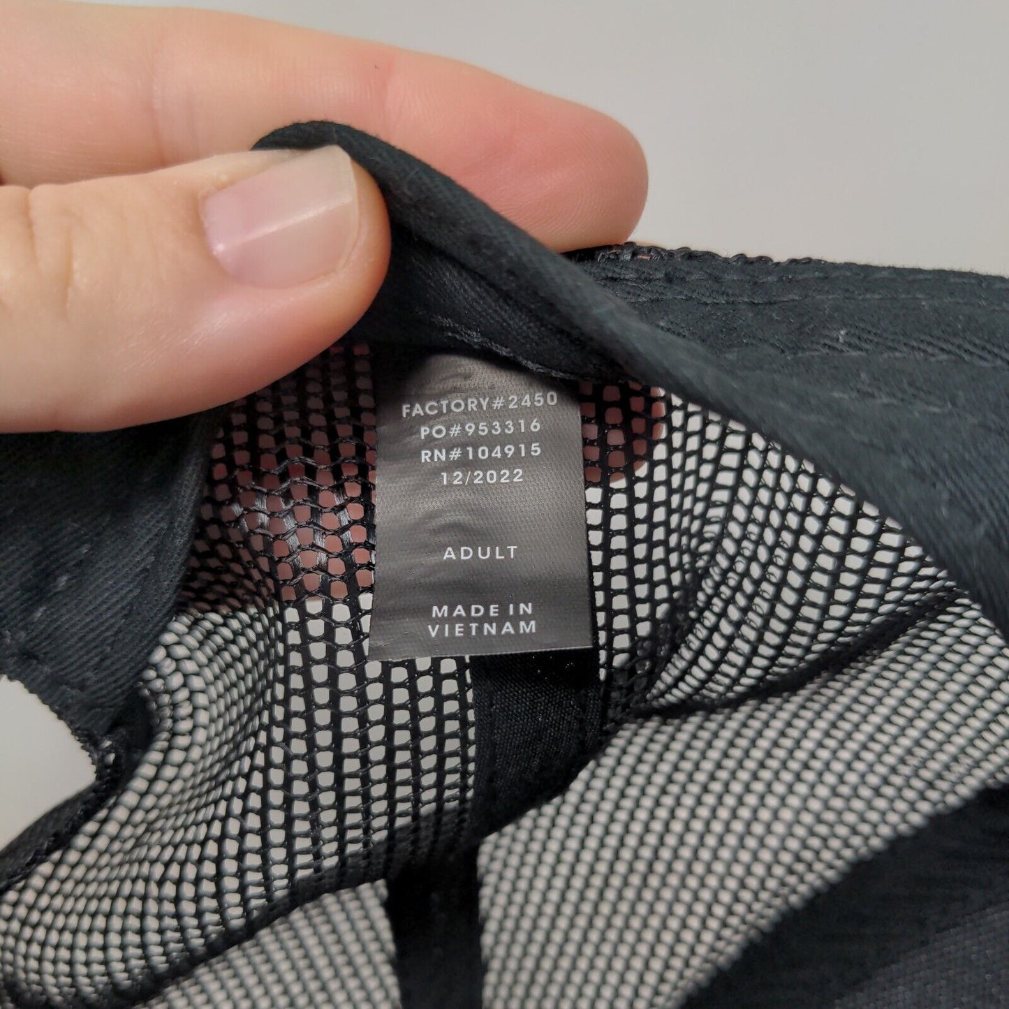 PRO Pearl River Off Road Snapback Mesh Back Trucker Hat Black Adult