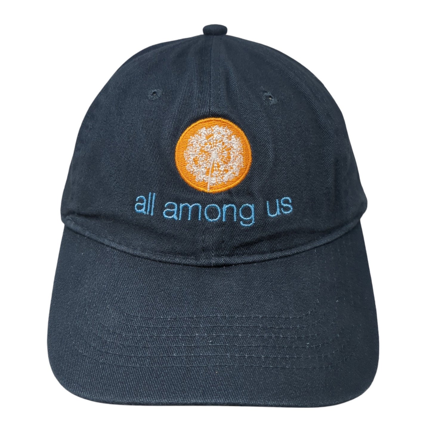 All Among Us Slideback Hat Blue One Size Embroidered Port & Company