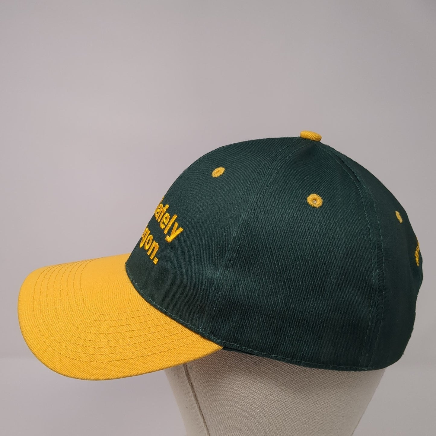 Dig Safety Oregon Strapback Baseball Cap Multicolor OS Adjustable Embroidered