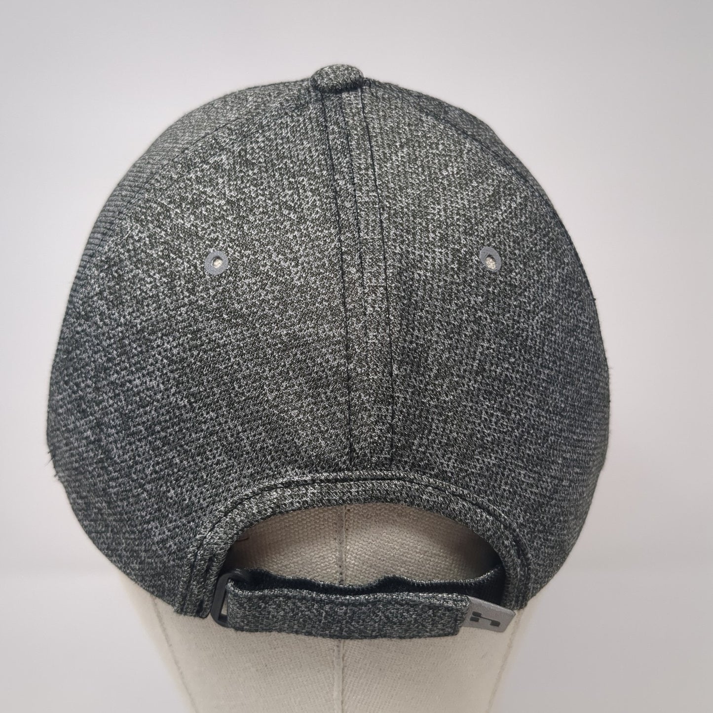 Hind Strapback Hat Gray One Size Adjustable Solid Vent Holes Outdoor