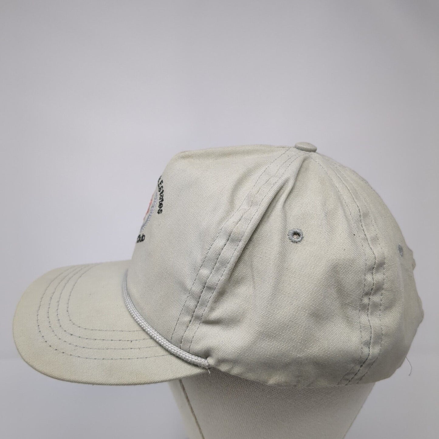 Lansbrook Estates Country Club Slideback Rope Hat Gray One Size Duckster