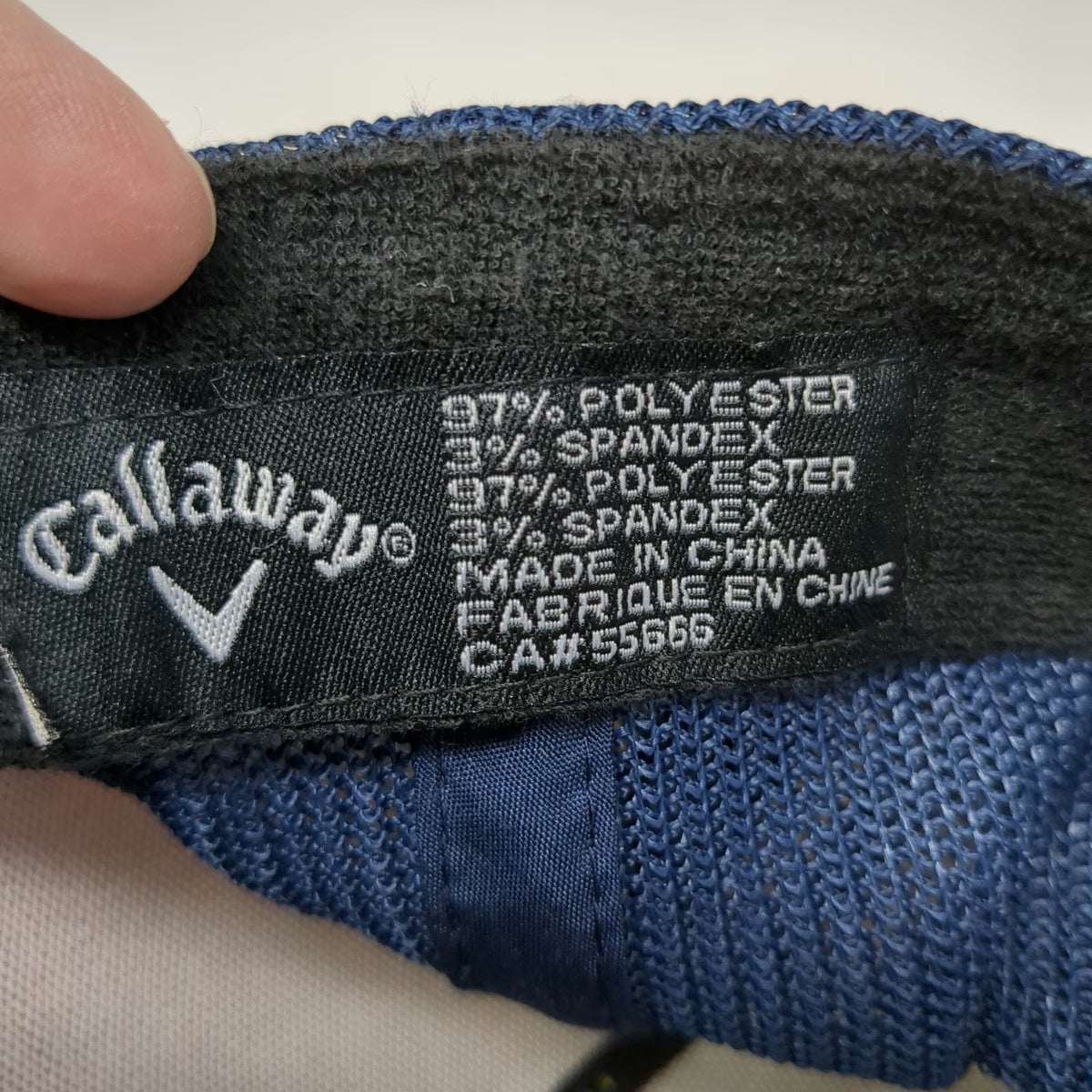 Callaway Trucker Hat Blue OSFM Sunset Gradient Patch Golf Carlsbad CA Snapback