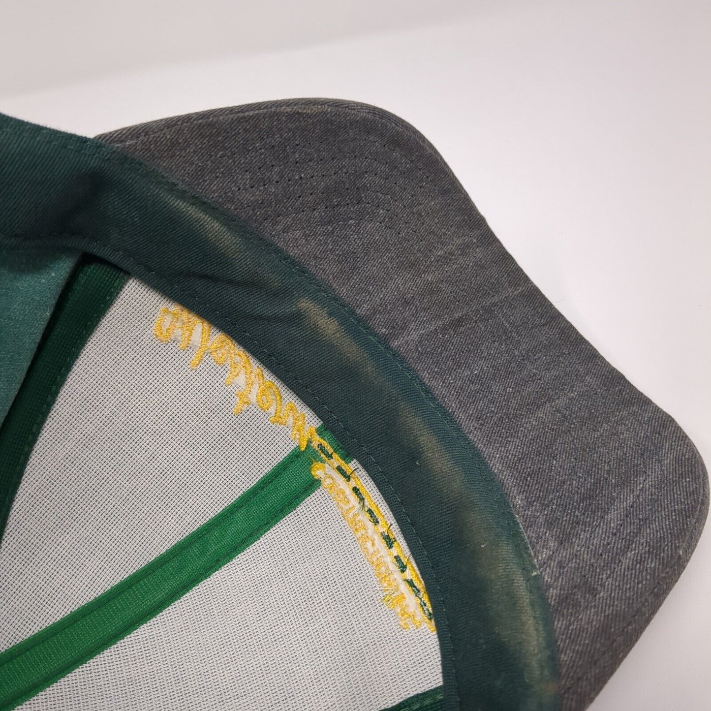 Western Construction Inc Snapback Hat Green One Size Adjustable Embroidered