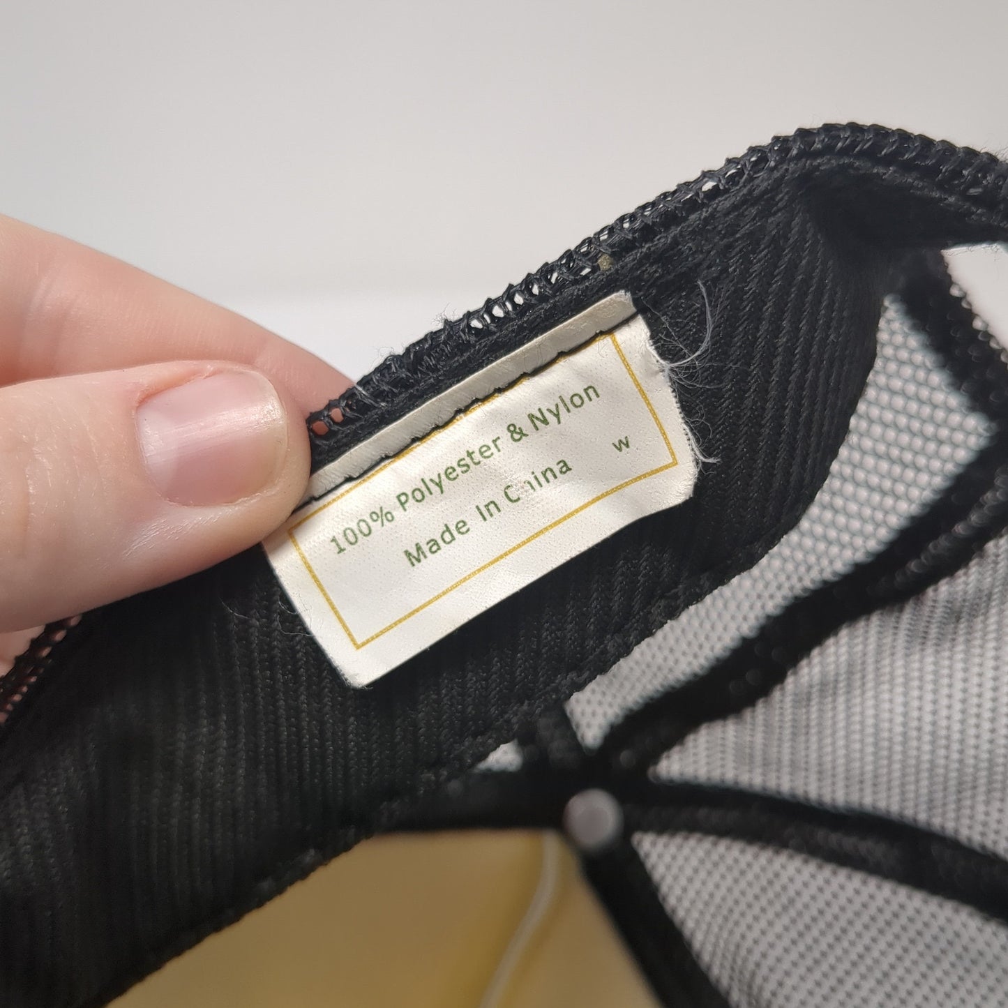 Rockstar Energy Drink Snapback Trucker Hat Black One Size Mesh Back