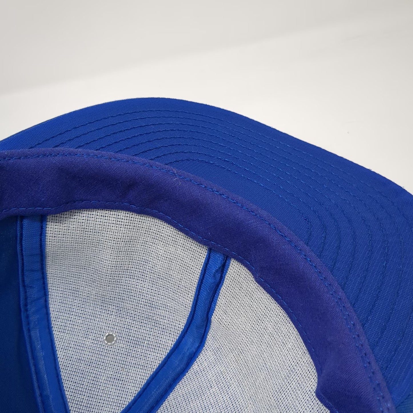 Blue NAPA Snapback Hat Vintage Embroidered Logo Patch Auto Parts 6 Panel