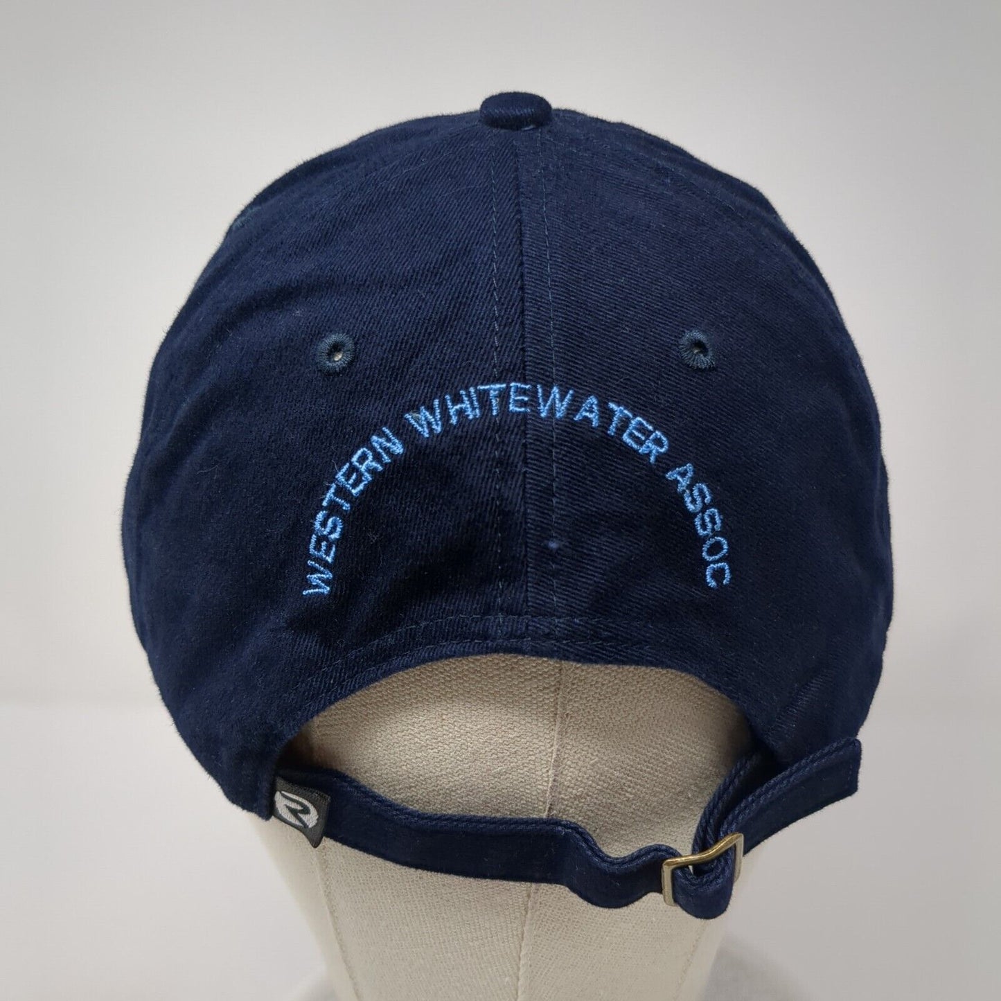Work Sucks I'm Going To The River Slideback Hat Blue OS Adjustable Richardson