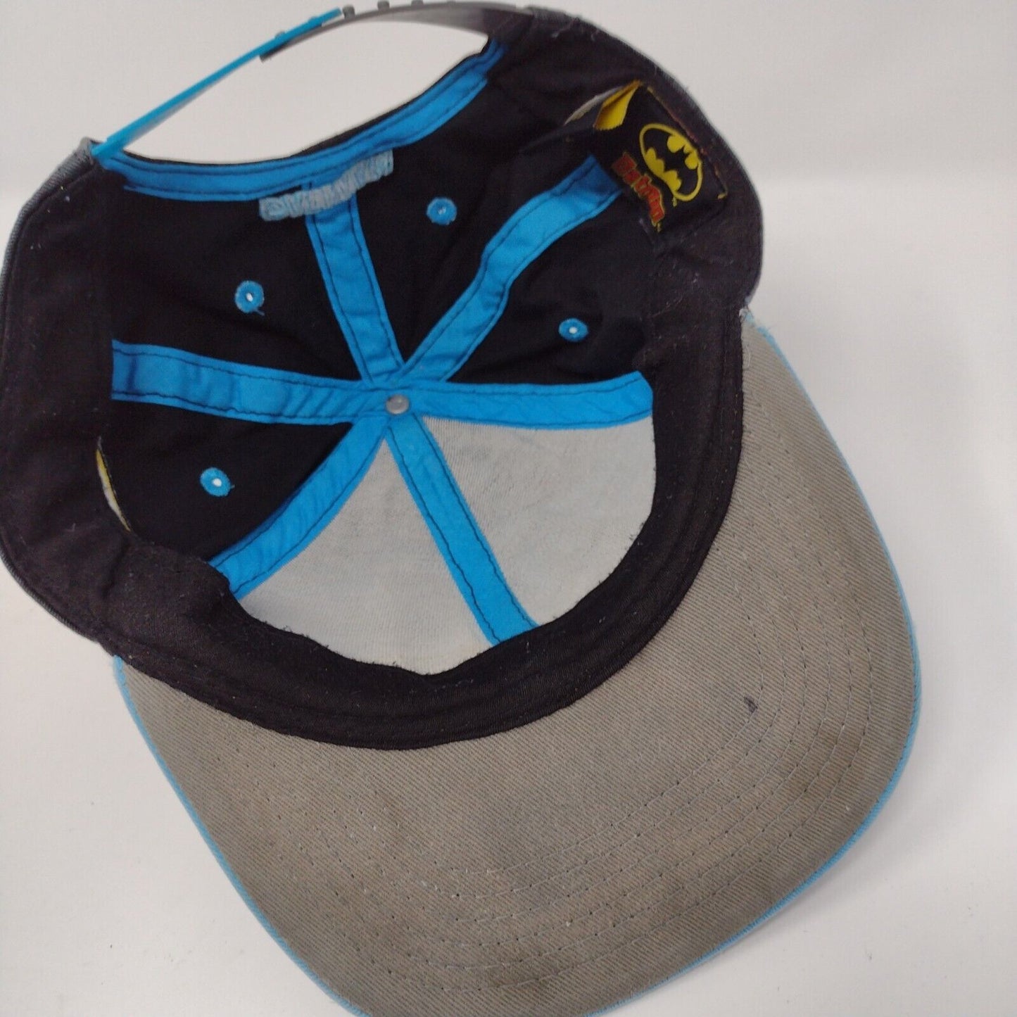 Batman Snapback Hat Multicolor OSFA Adjustable Embroidered DC Comics