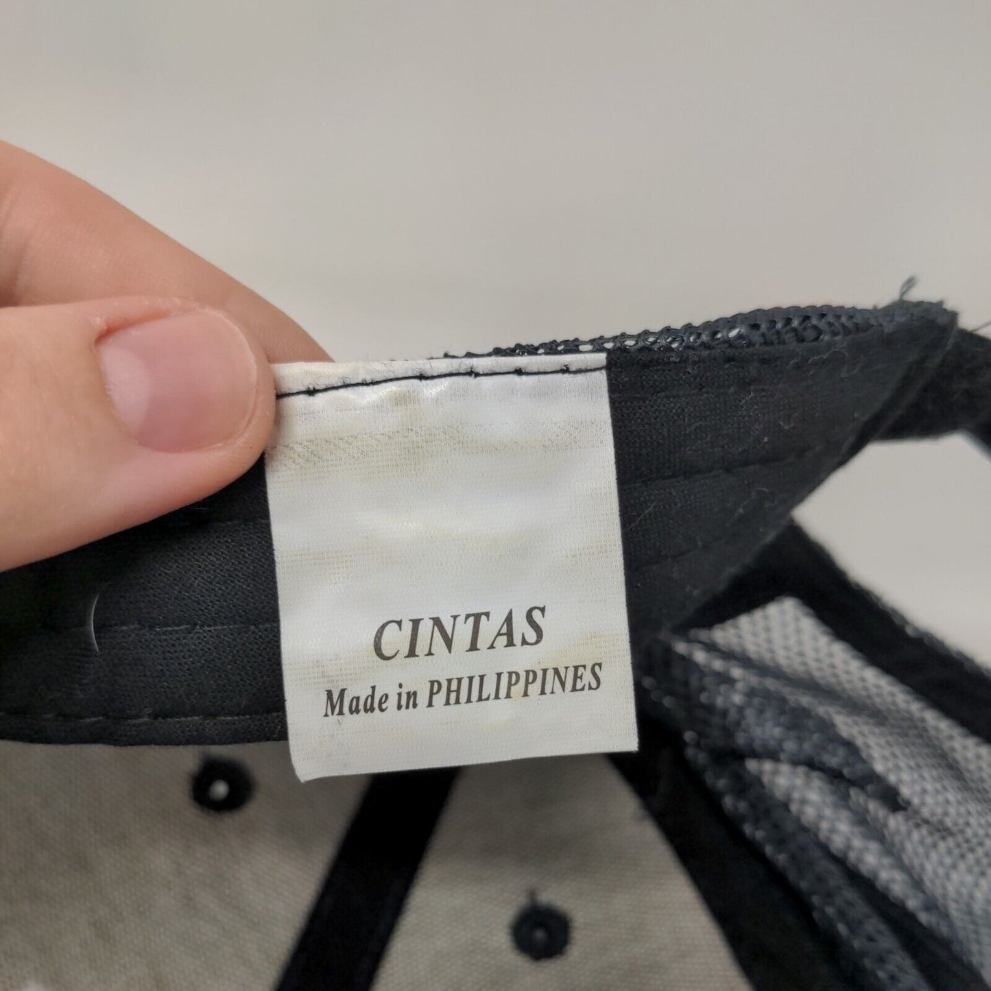 J.B. Hunt Strapback Trucker Hat Gray One Size Adjustable Mesh Back Cintas