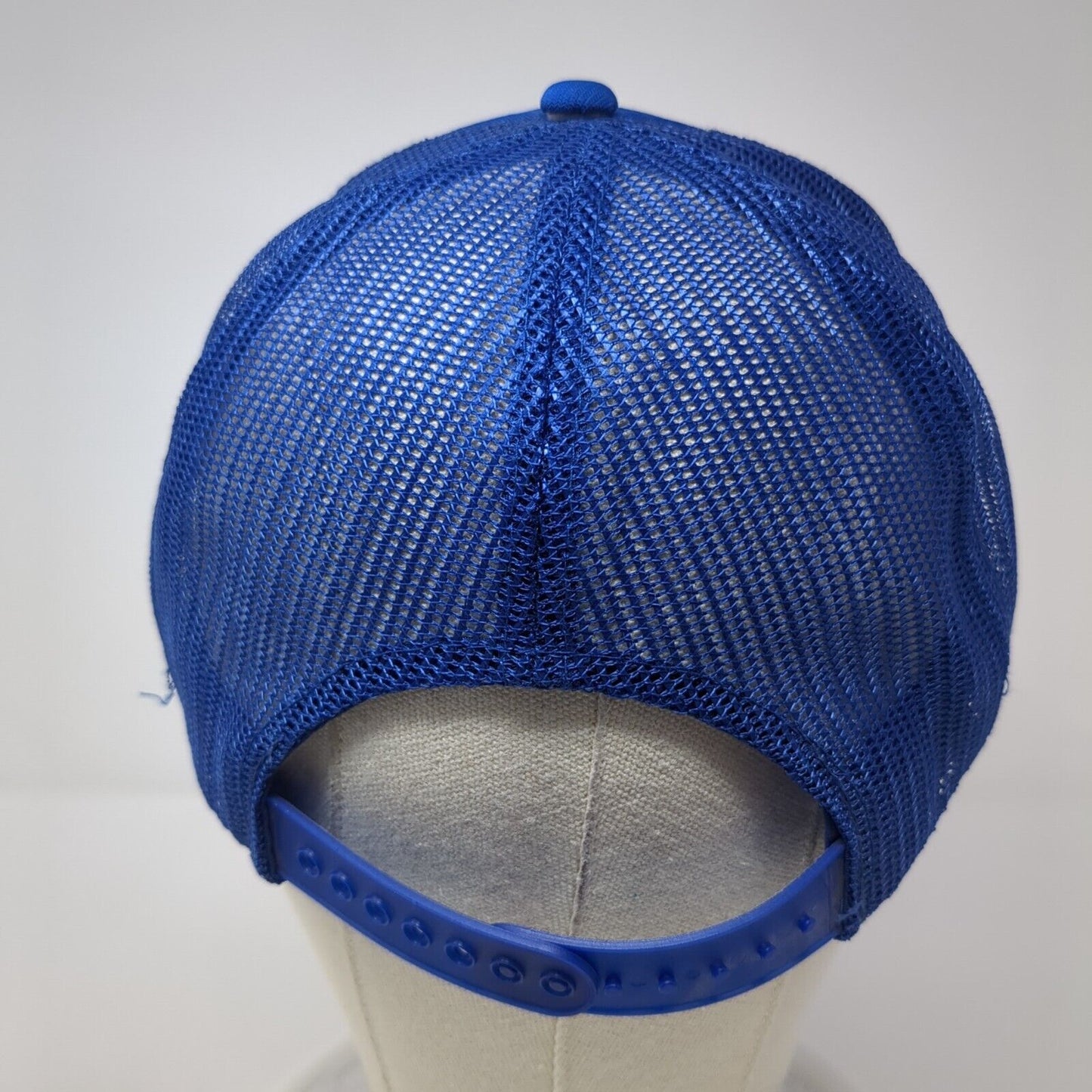 NAPA Auto Parts Trucker Hat Blue OS Adjustable Mesh Back Rope The Louisville