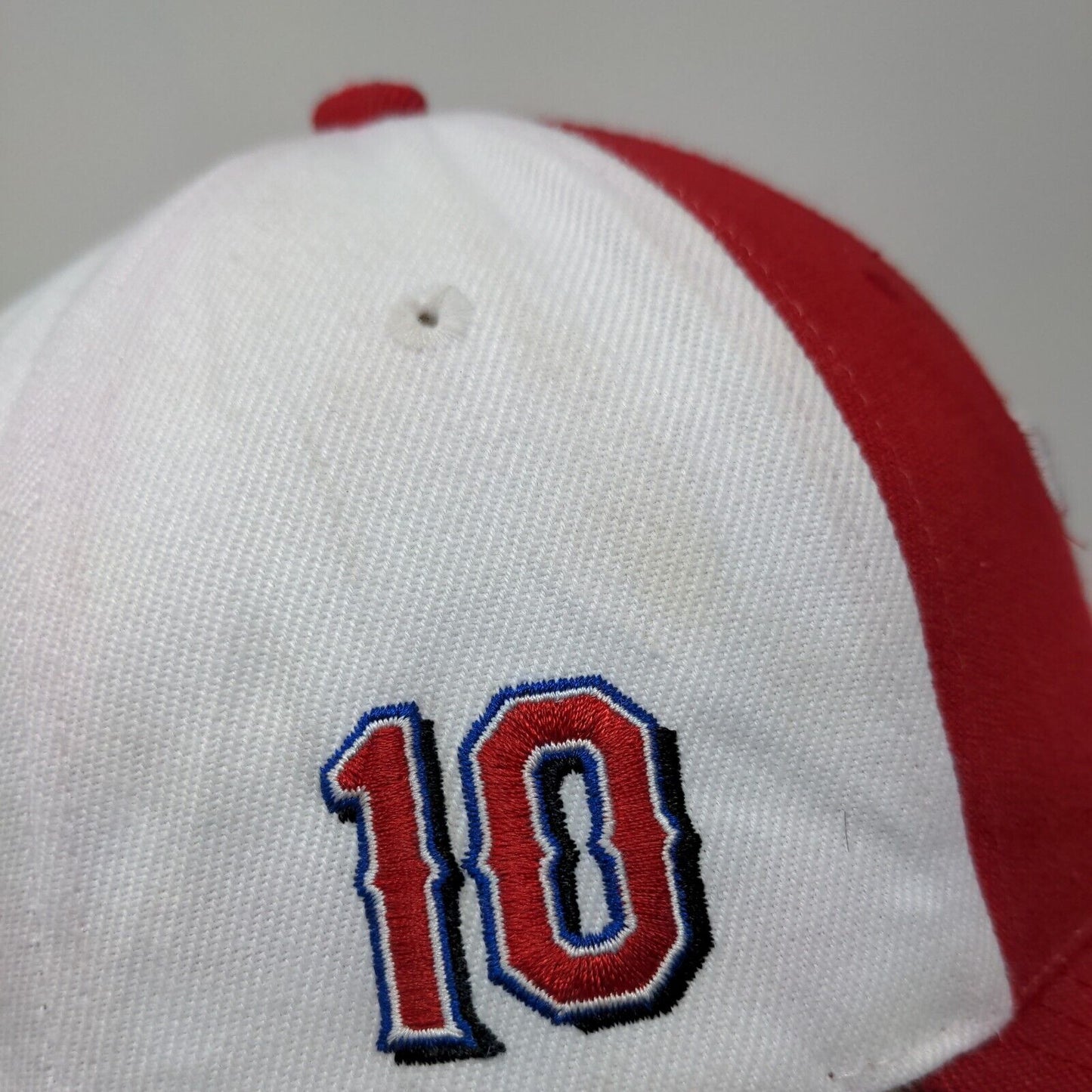 Coca Cola Mens Strapback Hat Multicolor Size OSFM Embroidered Texas Rangers Logo