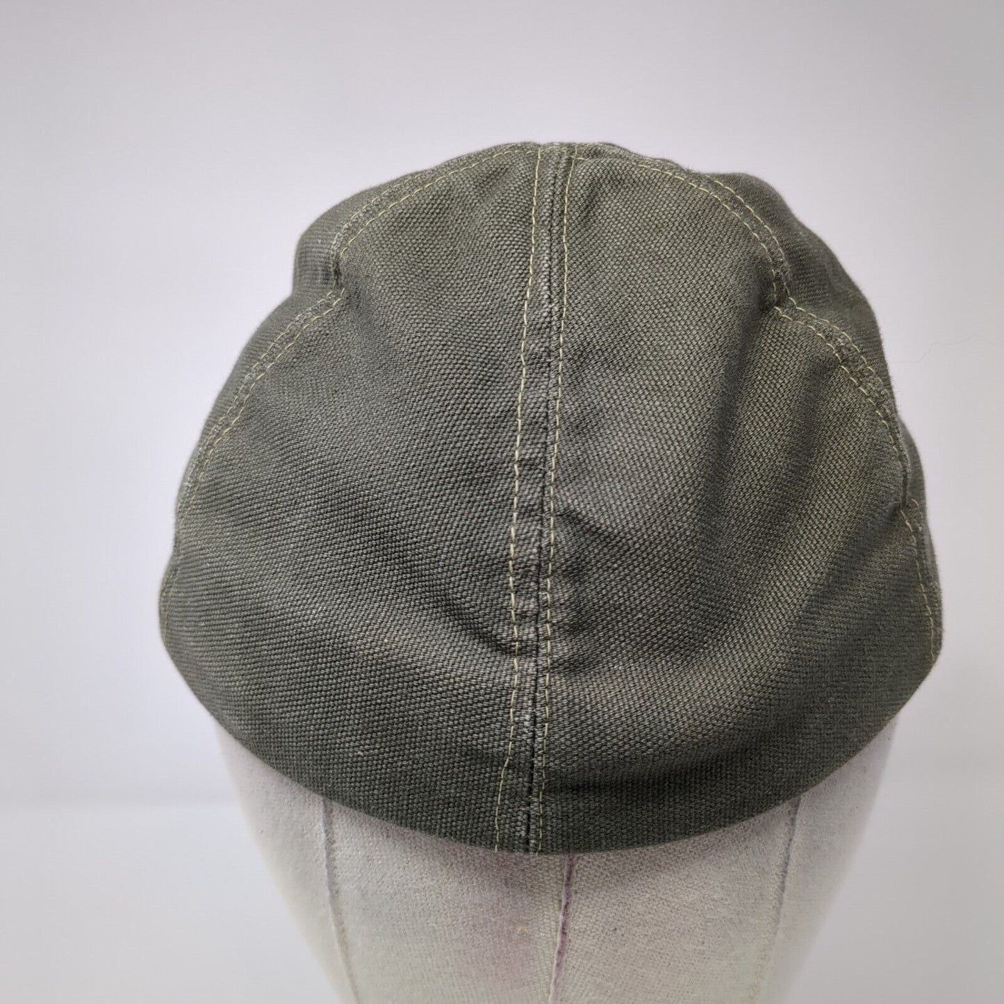 Workwear Fitted Hat Brown One Size Solid Blank 6 Panel Outdoor