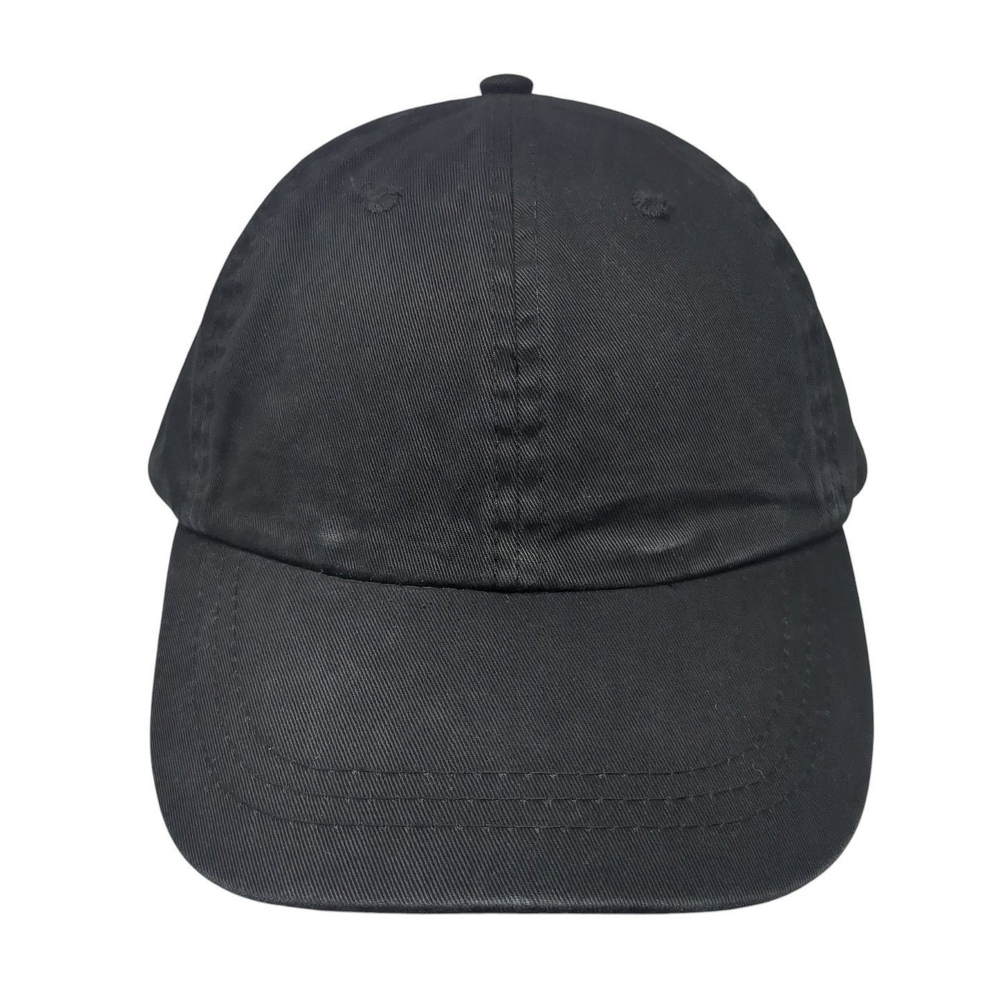 Unbranded Slideback Hat Black XL Adjustable Solid Outdoor Casual Blank