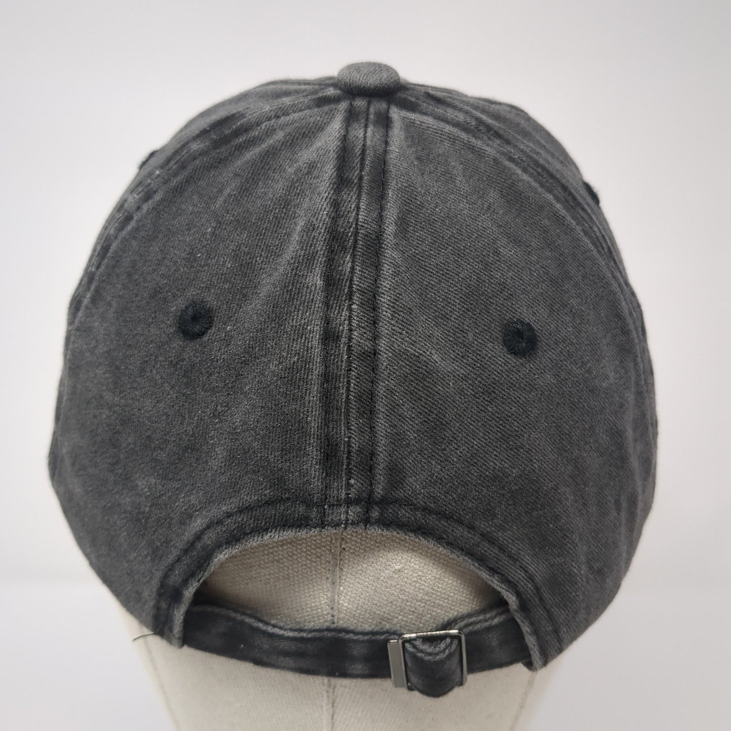 Chicken Mama Slideback Hat Gray One Size Adjustable Solid Outdoor