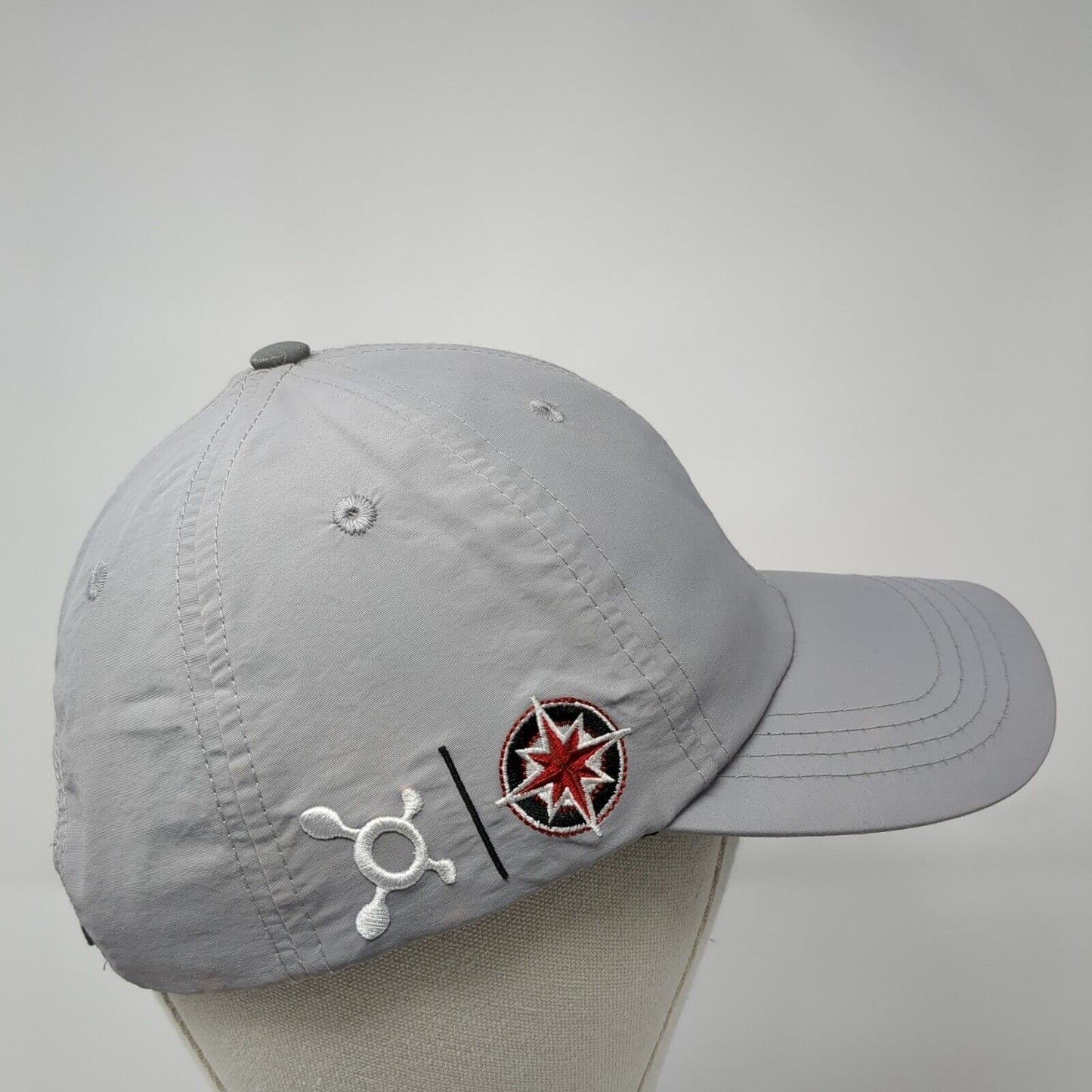 A Quest For More Life Strapback Hat Gray One Size Adjustable 6 Panel