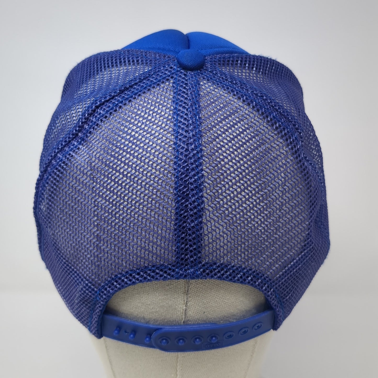 GL Logo Snapback Rope Trucker Hat Blue One Size Mesh Back Adjustable Otto