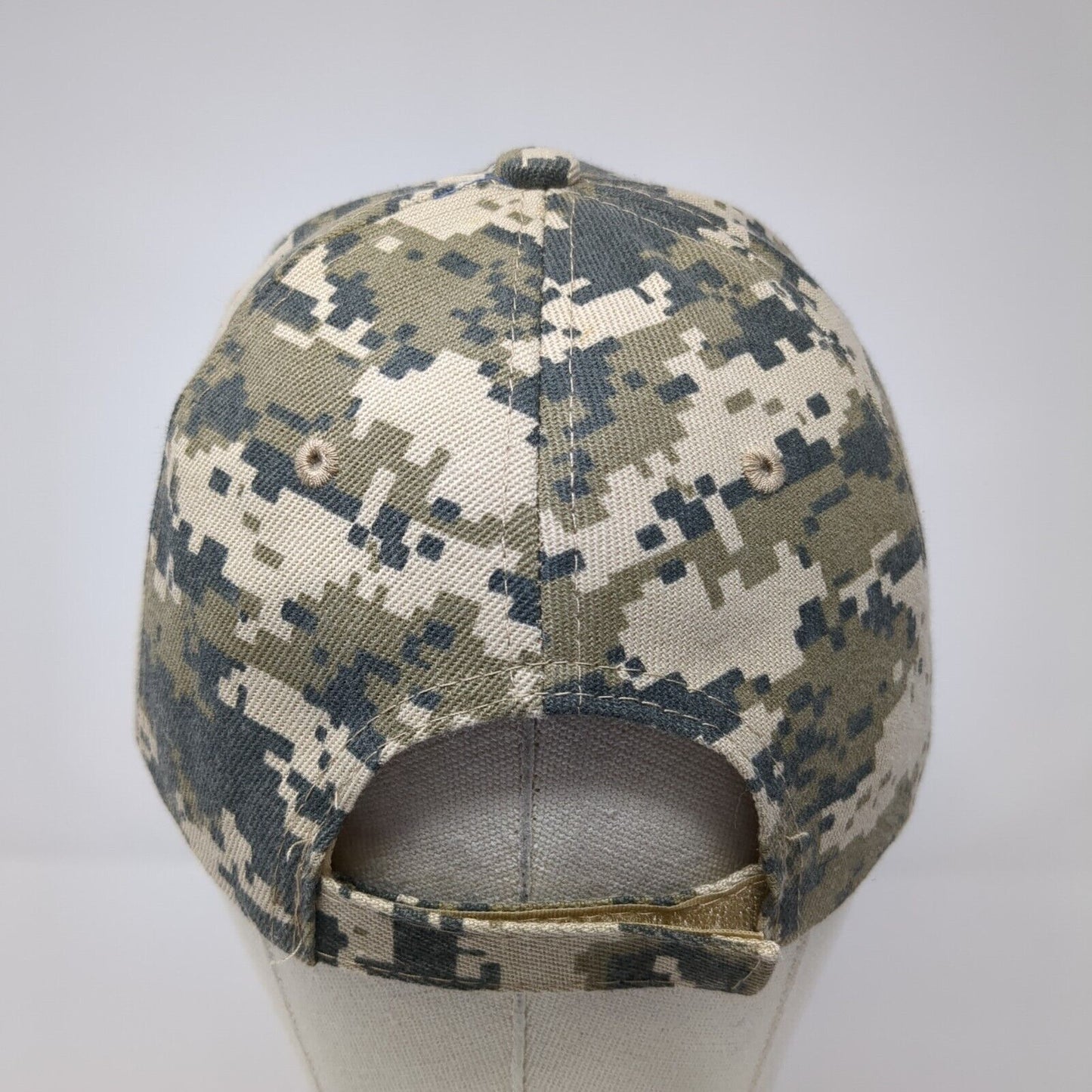 Alabama Strapback Hat Digital Camo One Size Adjustable Embroidered