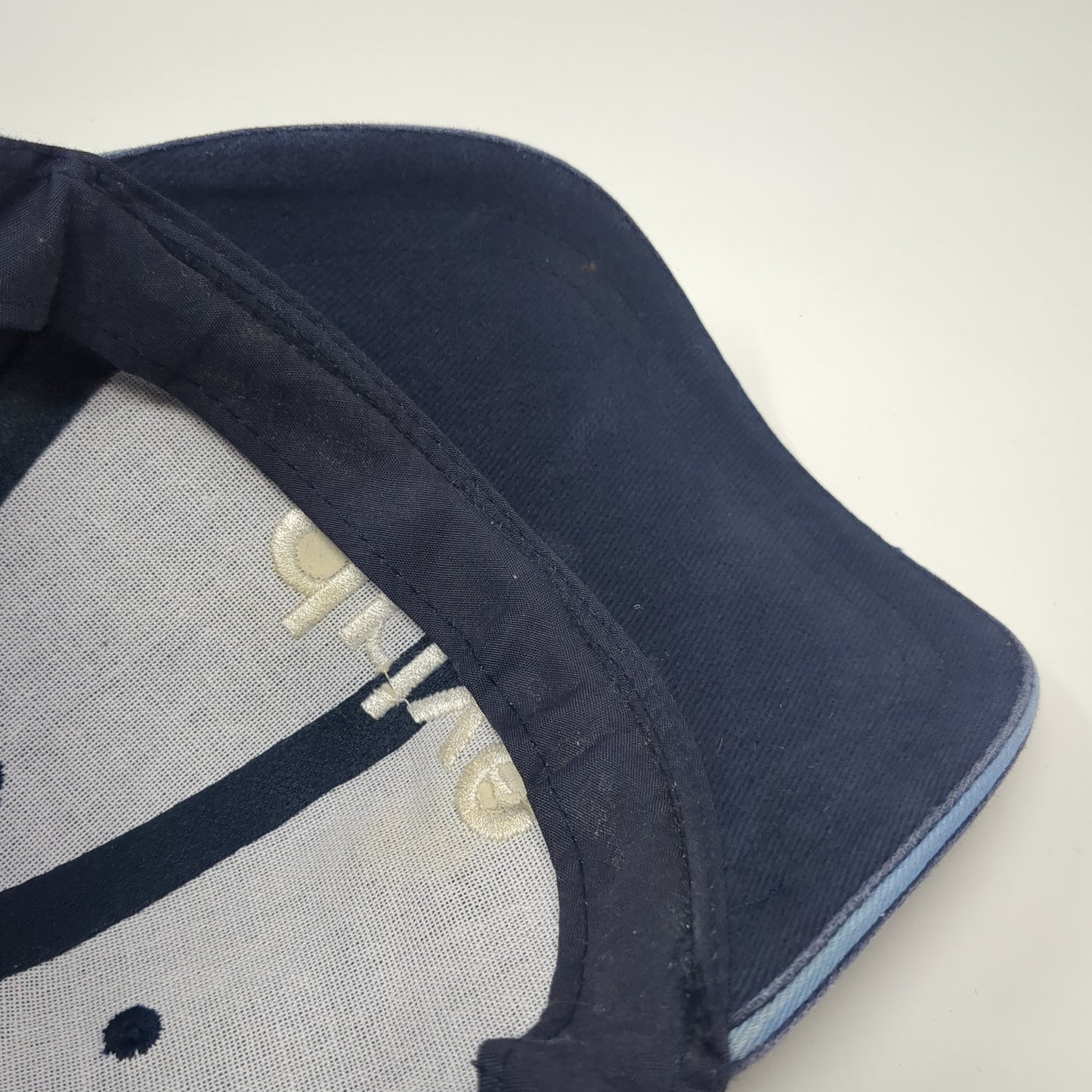 Drive Strapback Hat Blue One Size Adjustable Embroidered Solid 6 Panel