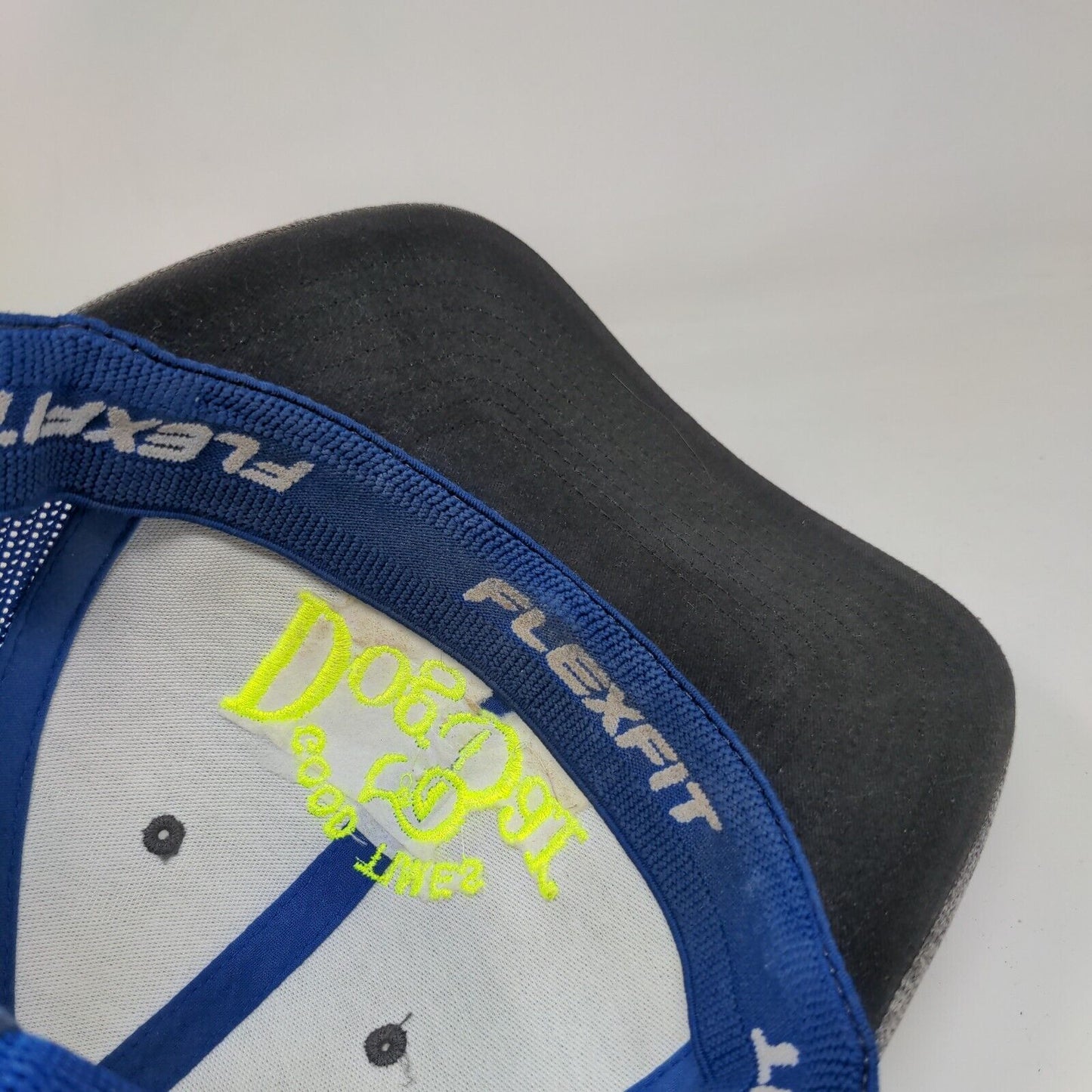 Good Times Dog Bar Flagler Beach Fitted Trucker Hat Multicolor L/XL Flexfit