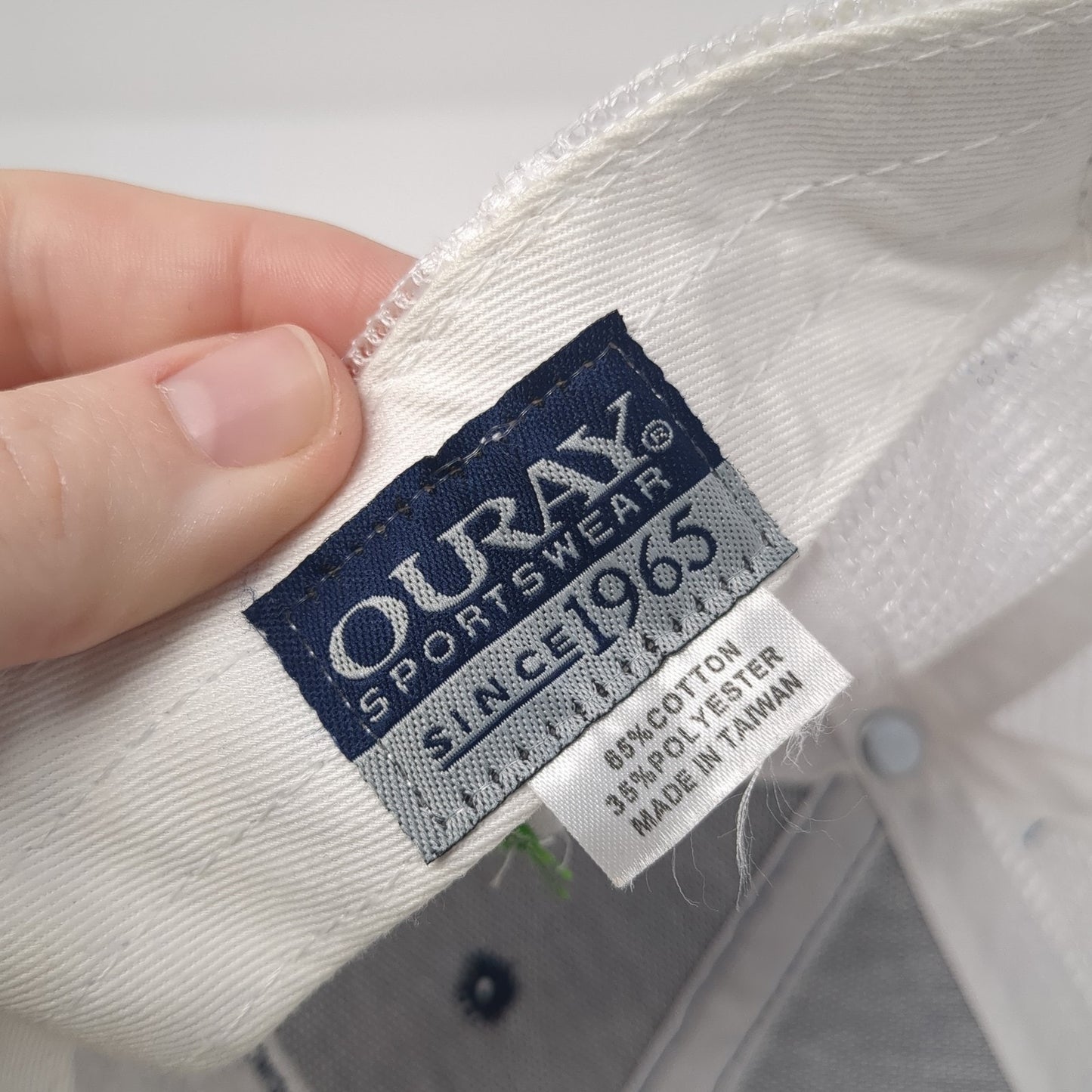 Colorado Cannaco Trucker Hat Blue OS Adjustable Embroidered Mesh Back Ouray