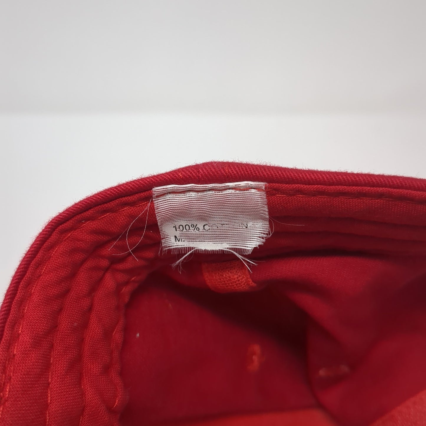 American Heart Association Slideback Hat Red One Size Solid Adjustable