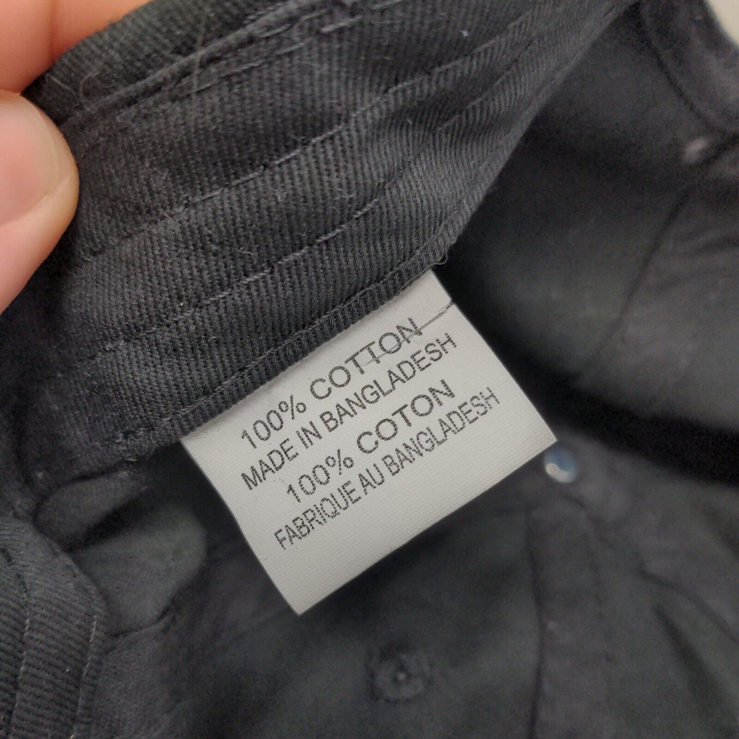 Big Level Up Energy Slideback Hat Black One Size Embroidered 6 Panel