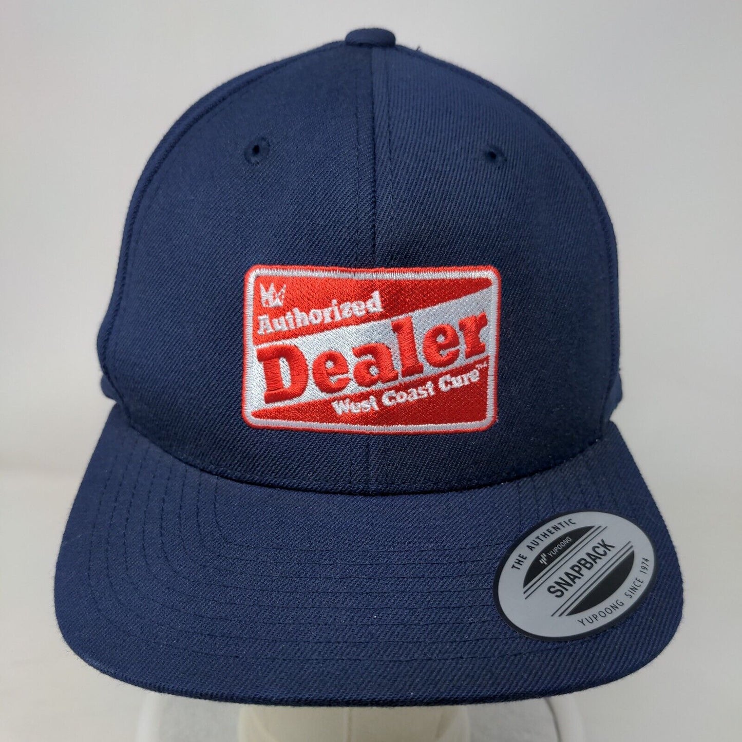 Authorized Dealer West Coast Cure Snapback Hat Blue OS The Classics Yupoong
