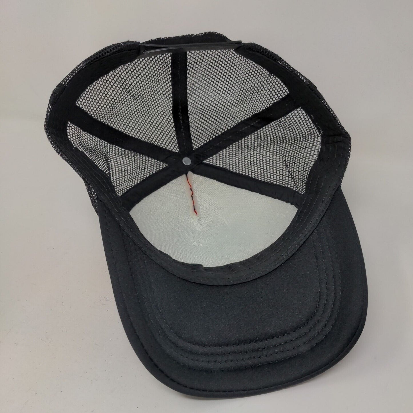 Unbranded Mens Snapback Mesh Back Hat Black Adjustable Graphic Flag Tiger Stripe