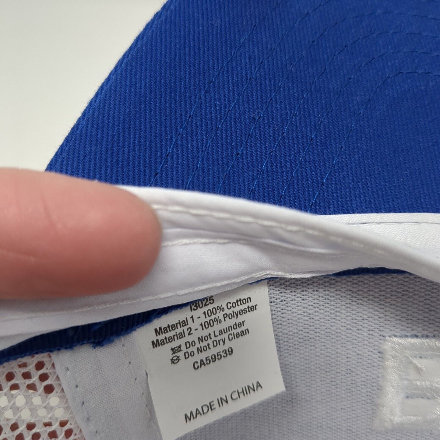 How Big? Novuglass.com Snapback Trucker Hat Blue One Size Mesh Back Cap America