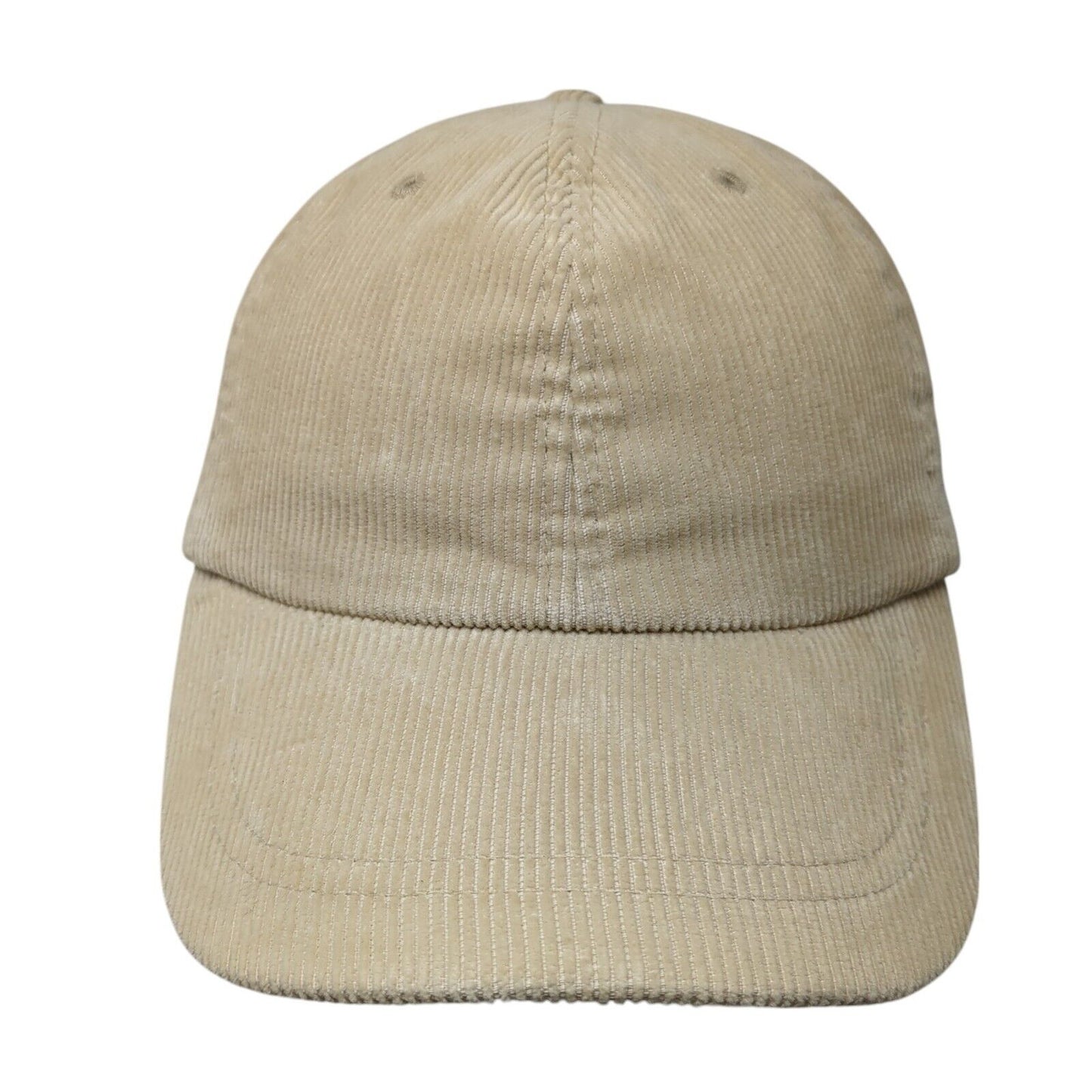 Lake of The Isles Slideback Hat Tan One Size Adjustable Corduroy Blank Cotton