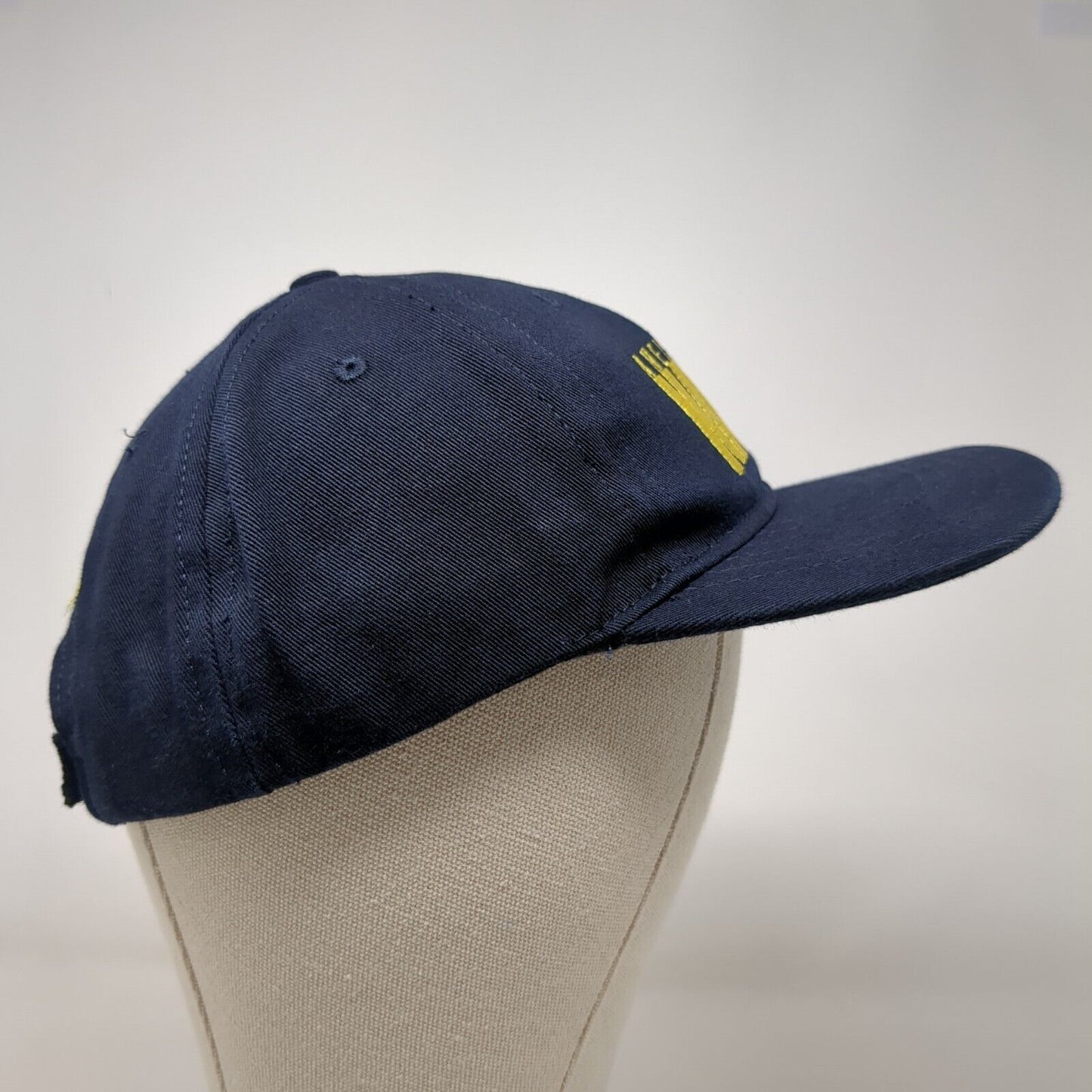 America's Navy Strapback Hat Blue One Size Adjustable Embroidered
