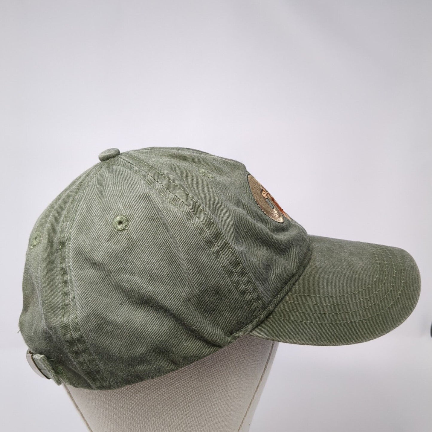 Ramair LLC Slideback Hat Green One Size Adjustable Embroidered Eco