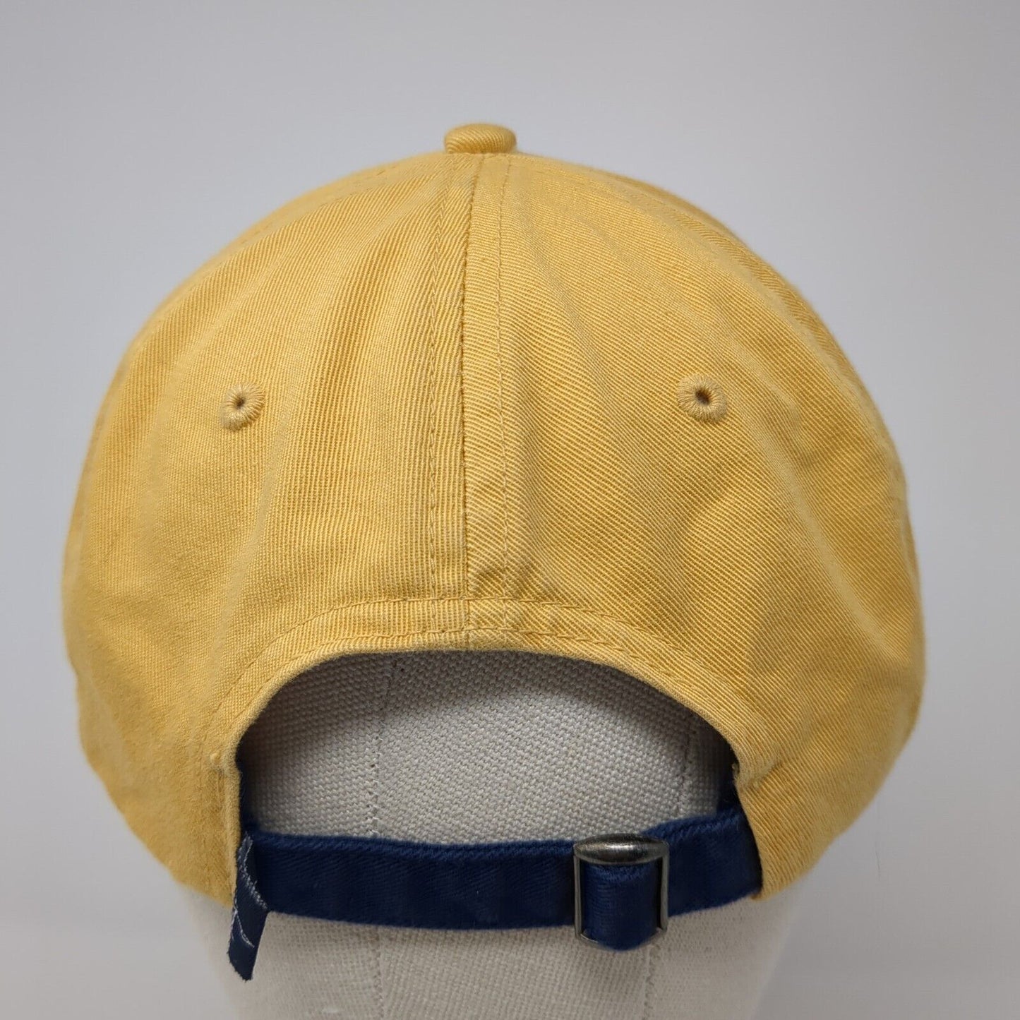 Winter Games Of Idaho Slideback Hat Yellow One Size Adjustable Embroidered PS
