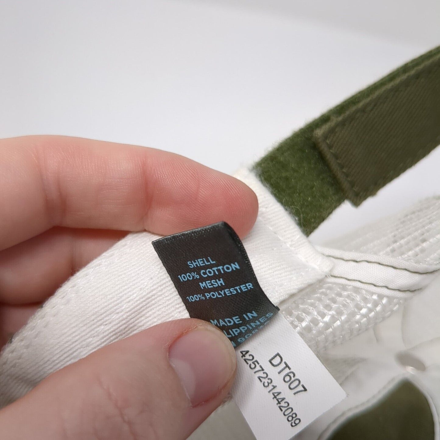 Race To Robie Creek Strapback Mesh Back Trucker Hat Green OSFA District