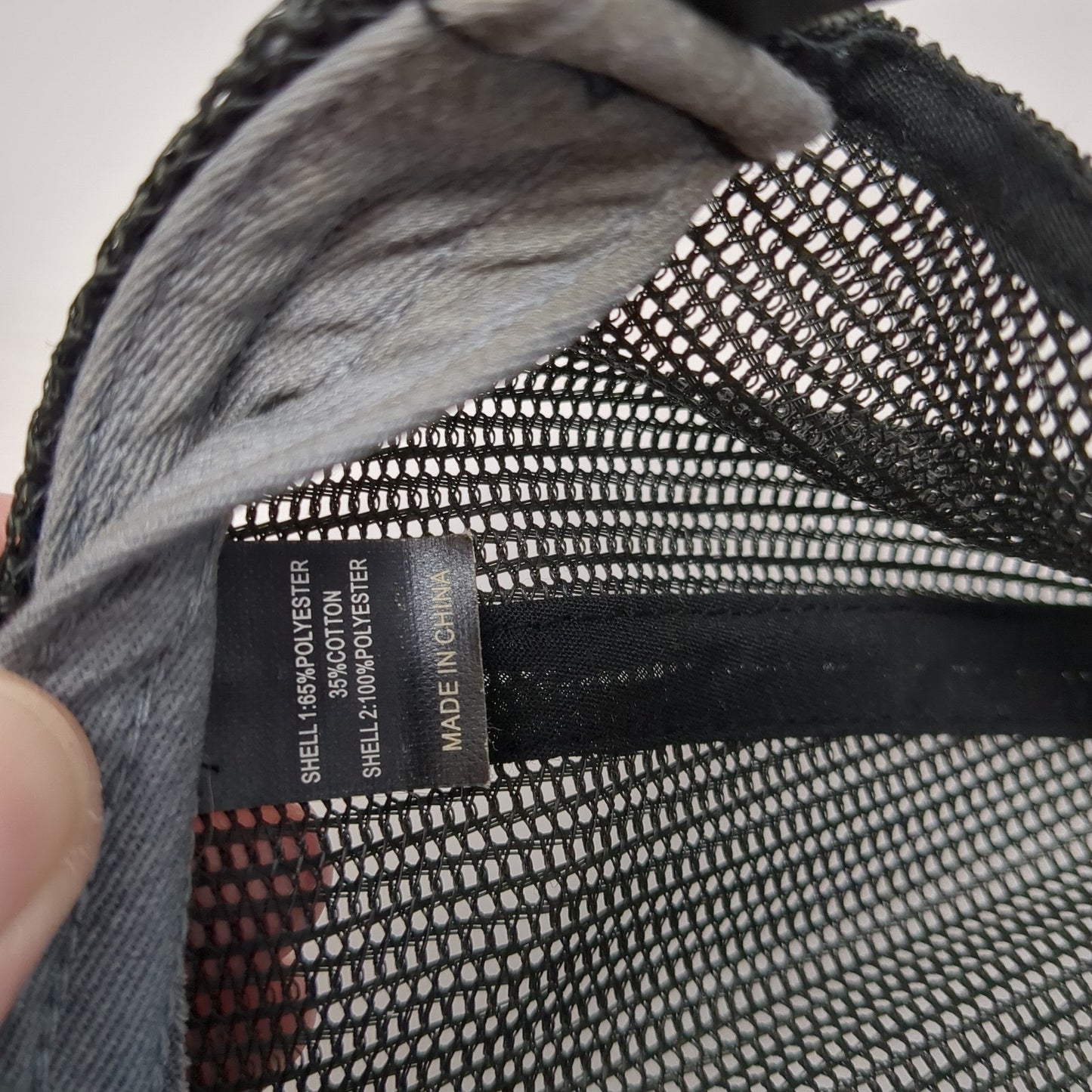 Whiskey Bent Hat Co. Snapback Trucker Hat Gray One Size Mesh Back