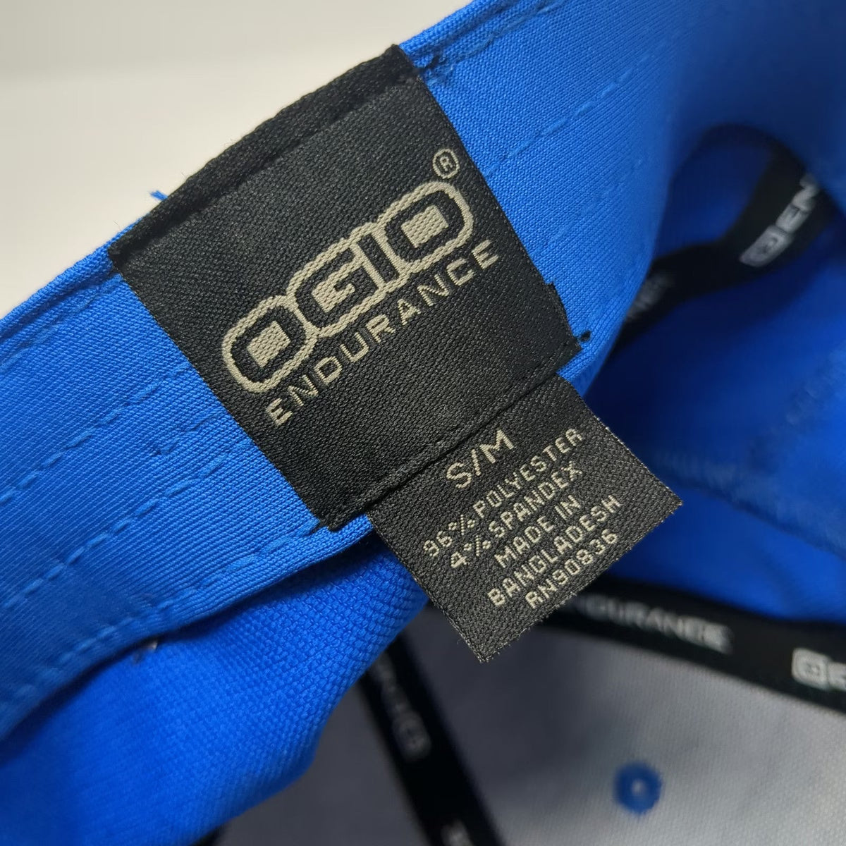 OGIO Baseball Cap Blue M Fitted Simplot Logo Stretch Fit Structured Curved Brim