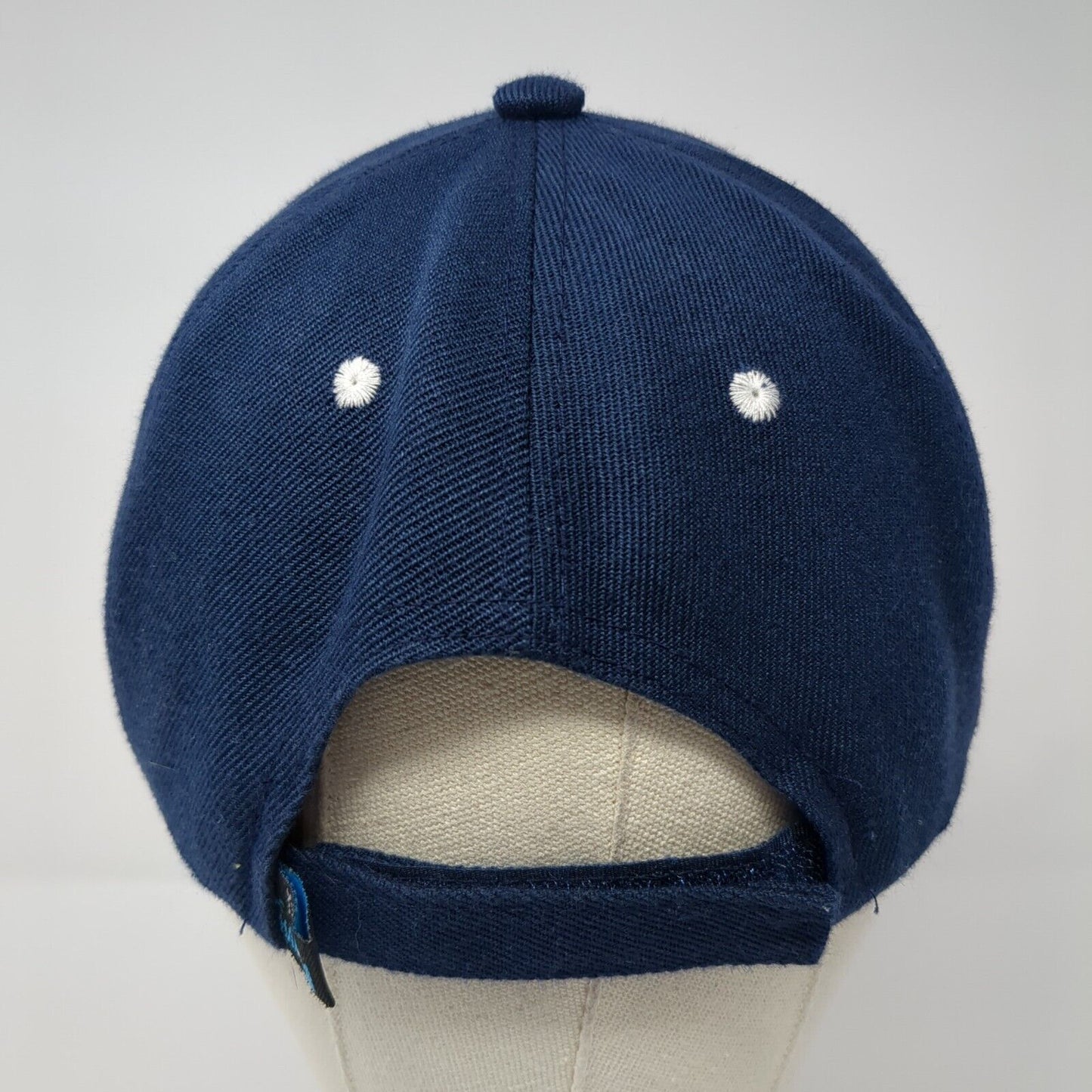 Kauai HI Strapback Hat Blue One Size Embroidered Island Crew Hawaii