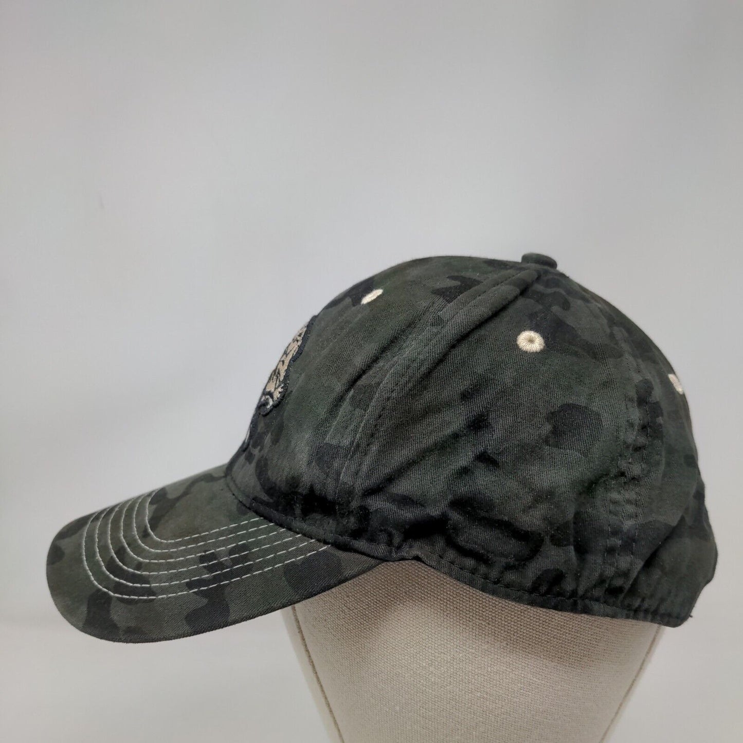 Jacksonville Jaguars Snapback Hat OSFA Green Camo Embroidered Logo NFL