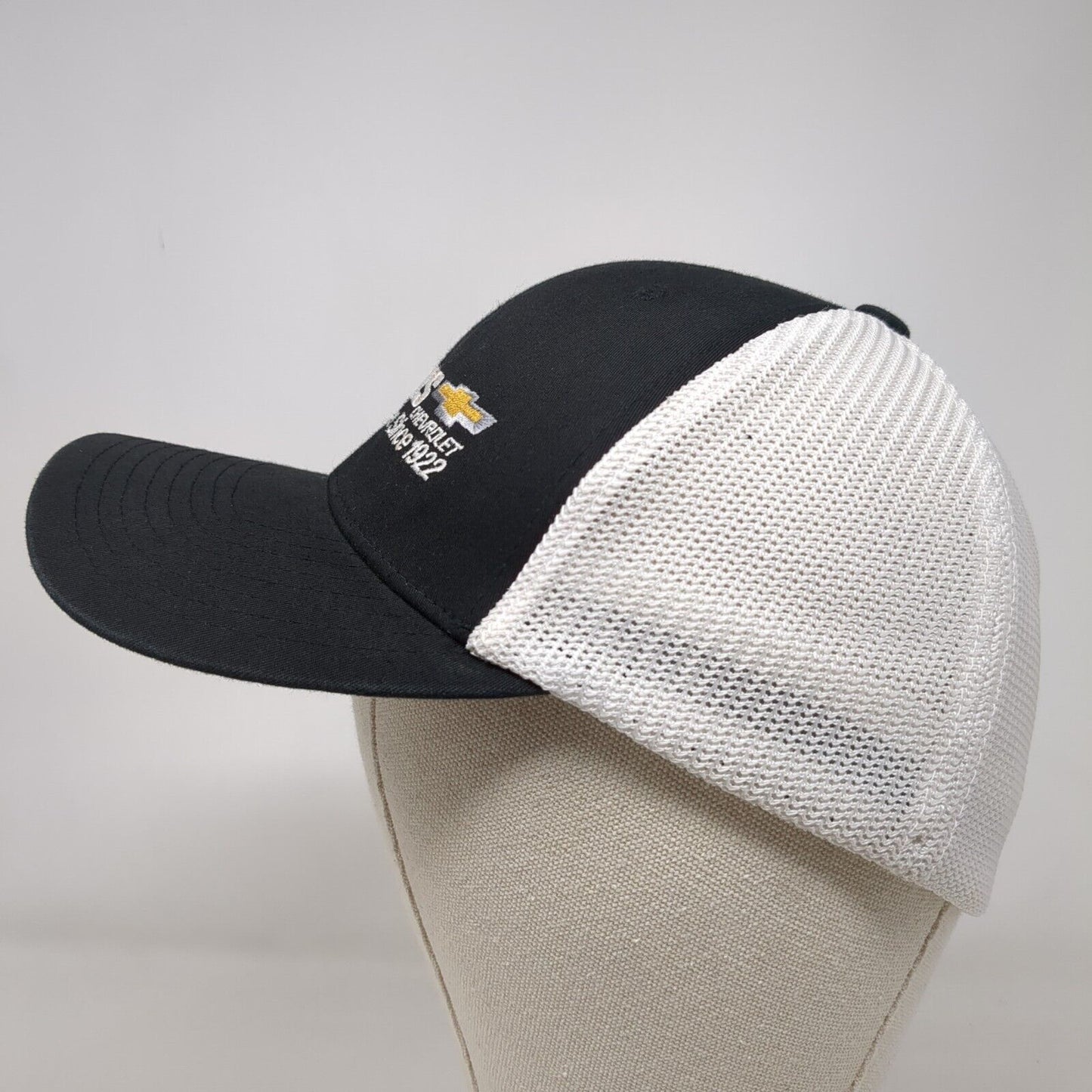 Con Paulos Chevrolet Serving Families Since 1922 Fitted Trucker Hat Black S/M