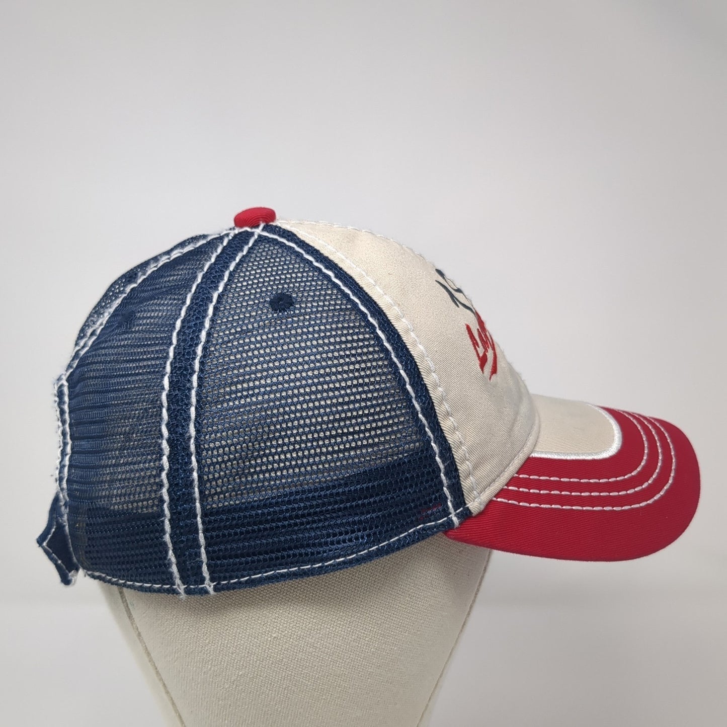 Lagoon Park 1886 Strapback Trucker Cap Multicolor One Size Adjustable Mesh Back