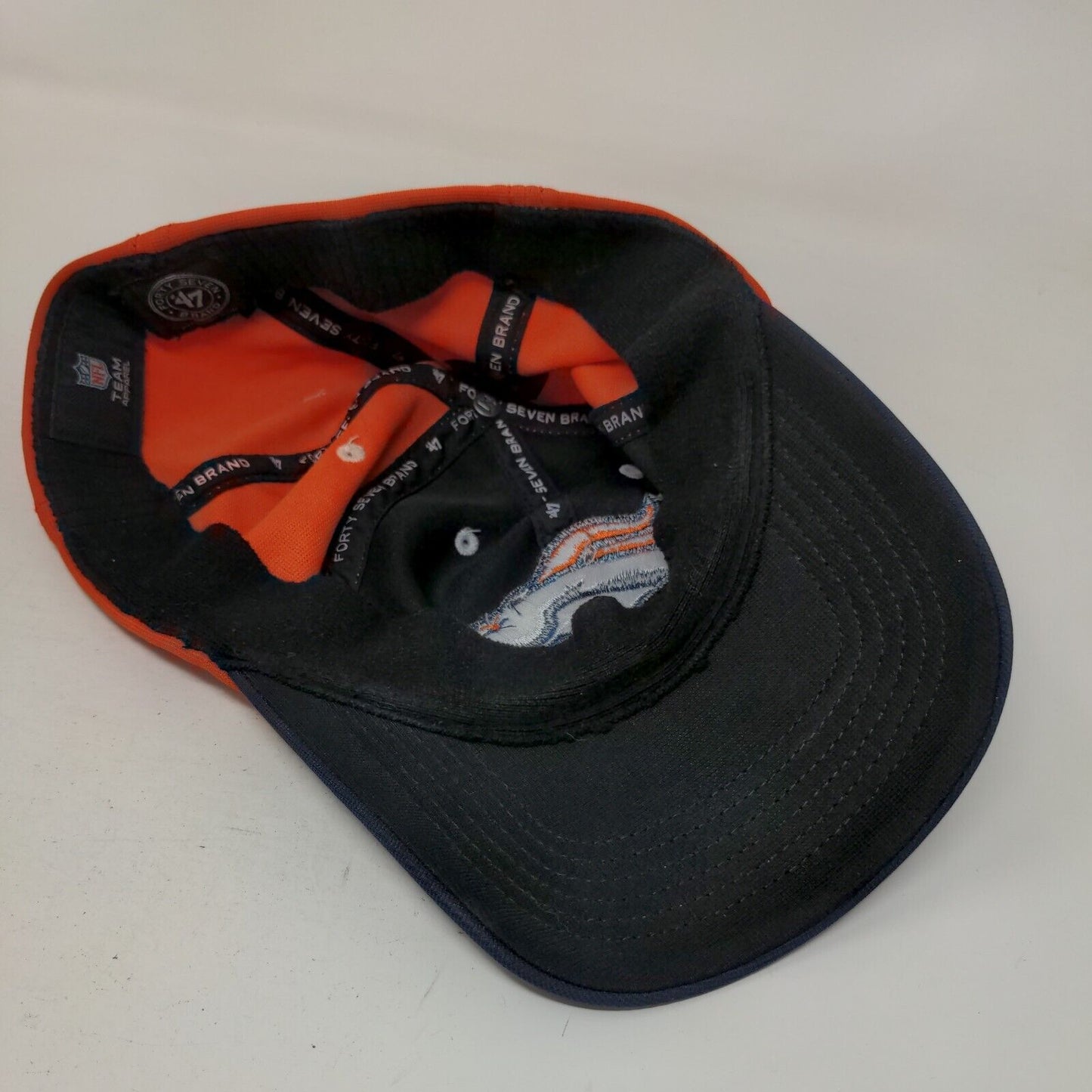 Denver Broncos Fitted Hat NFL Team '47 Brand Embroidered Logo Size OS