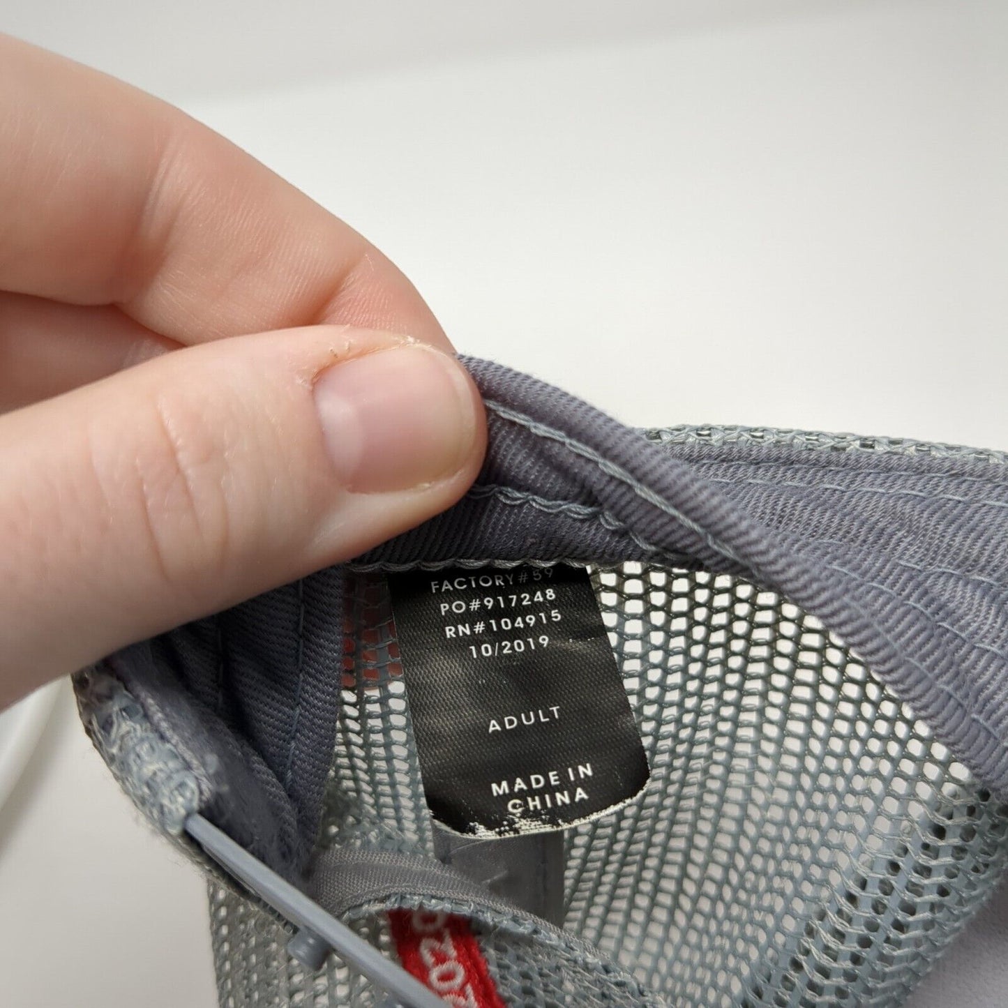 CBH Homes Snapback Mesh Back Trucker Hat Gray One Size Outdoor Cap