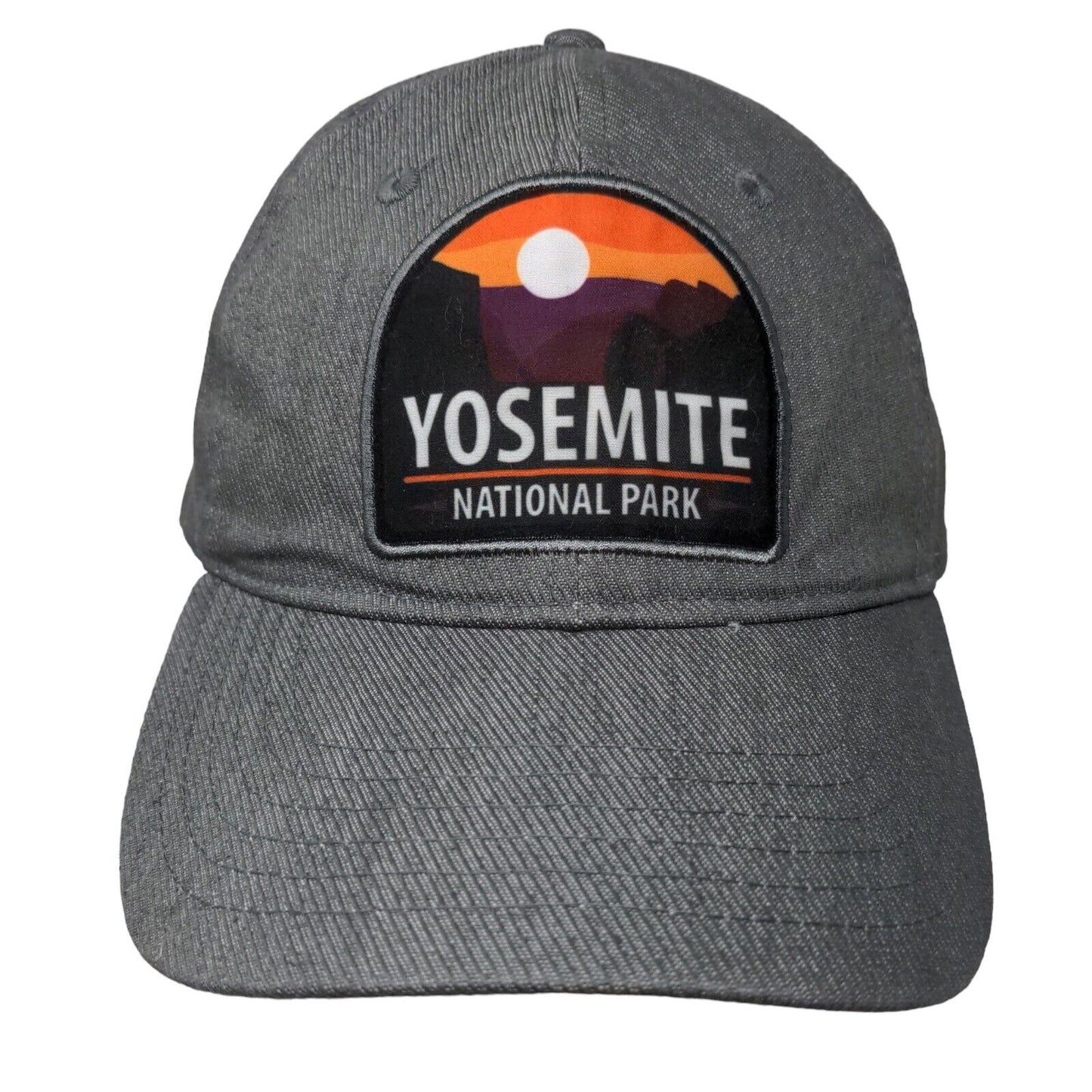Yosemite National Park Patch Slideback Hat Gray One Size H3 Headwear
